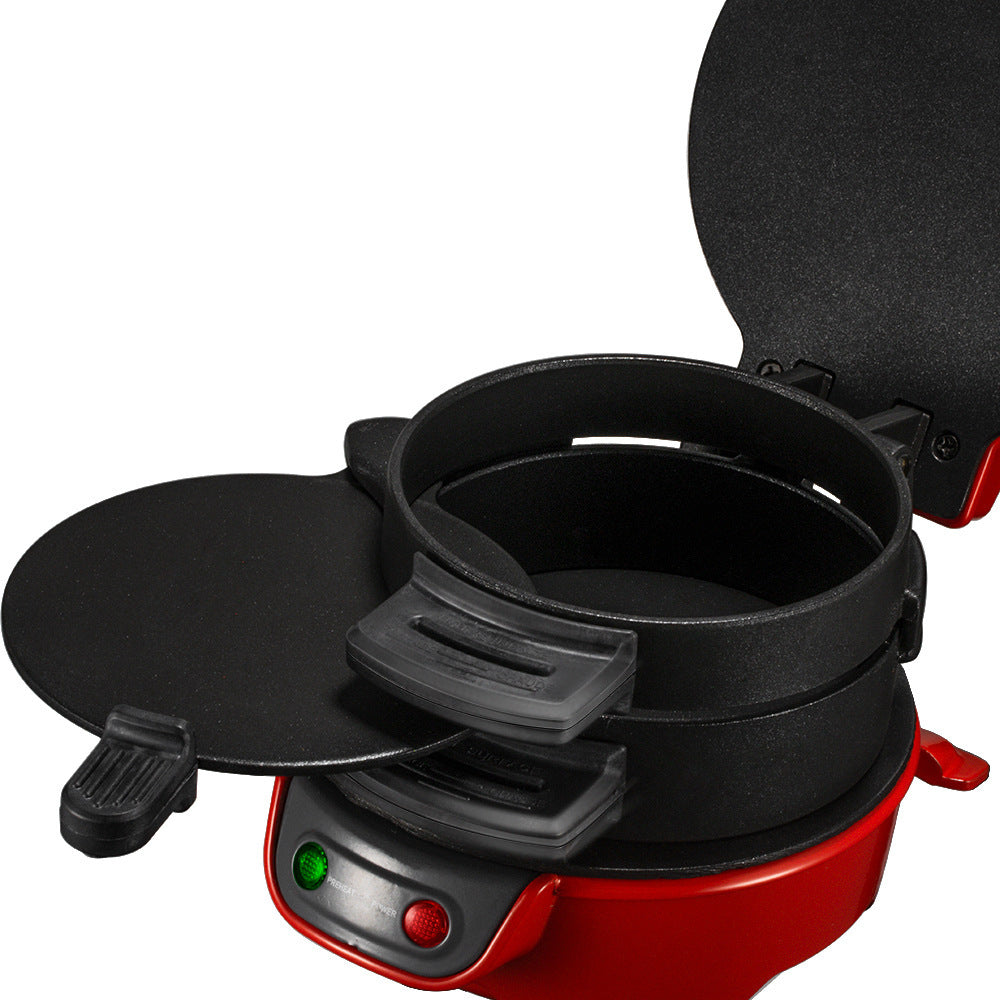 Quick & Easy Multi-Layer Sandwich & Burger Maker with Egg Cooker Plate Silver gray