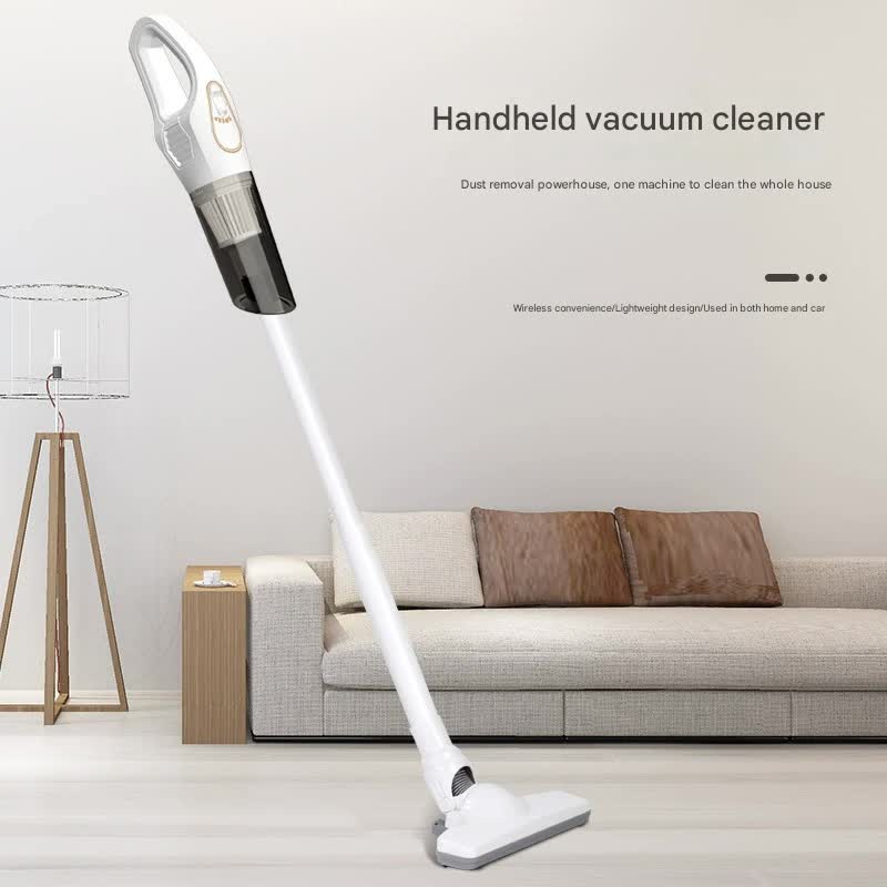 Cordless 2-in-1 Handheld & Stick Vacuum Cleaner with Detachable Water Tank & Dust Mite Remover black