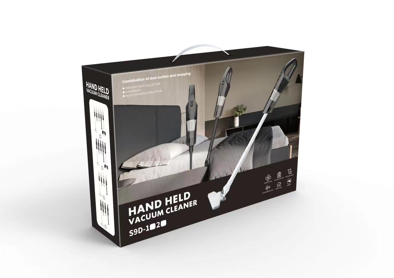 Cordless 2-in-1 Handheld & Stick Vacuum Cleaner with Detachable Water Tank & Dust Mite Remover white
