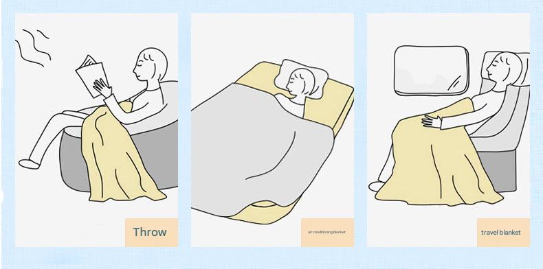 Ultra-Soft Kids Plush Fleece Blanket - Cozy Cartoon Animal Throw for All Seasons Fox