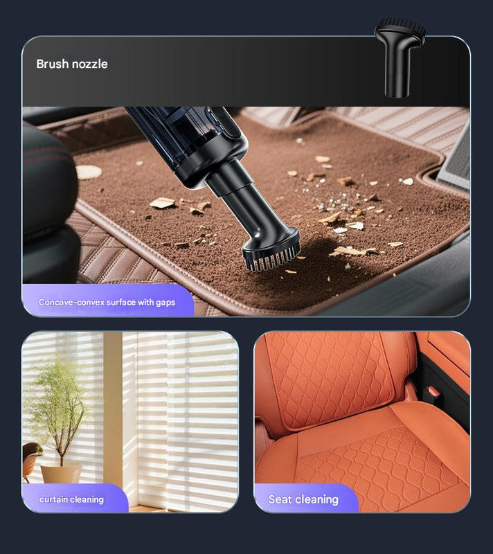 Multi-Function Cordless Handheld Vacuum Cleaner & Blower - Powerful Brushless Motor with Digital Display Gray Orange