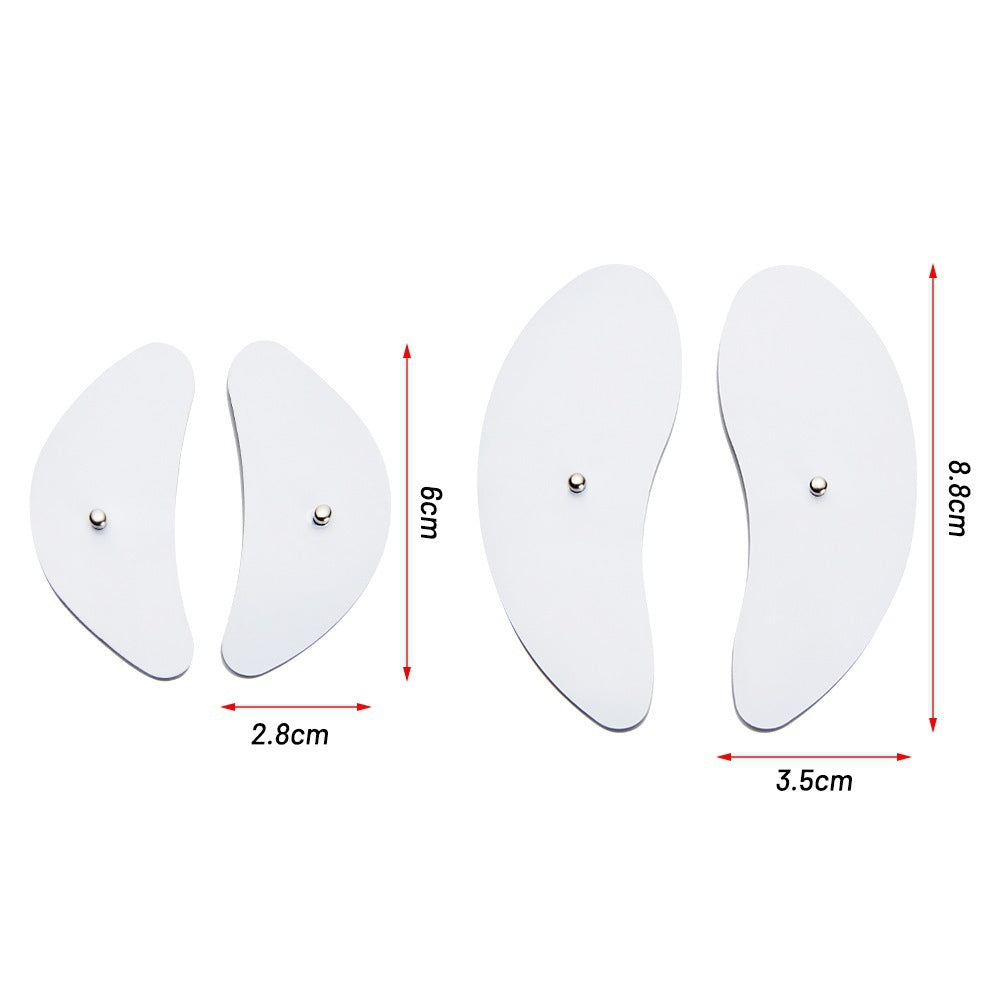 White EMS Microcurrent V-Line Face Lifting Massager - Rechargeable Facial Toning Device for Wrinkles & Skin Tightening