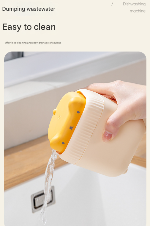 2 Pcs Green + Yellow Cute Cat Press-to-Dispense Soap Pump & Sponge Caddy for Kitchen Sink