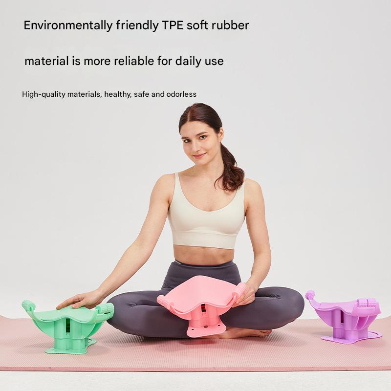 Pink Ergonomic Pelvic Floor & Glute Trainer - Home Workout Equipment for Hips and Inner Thighs