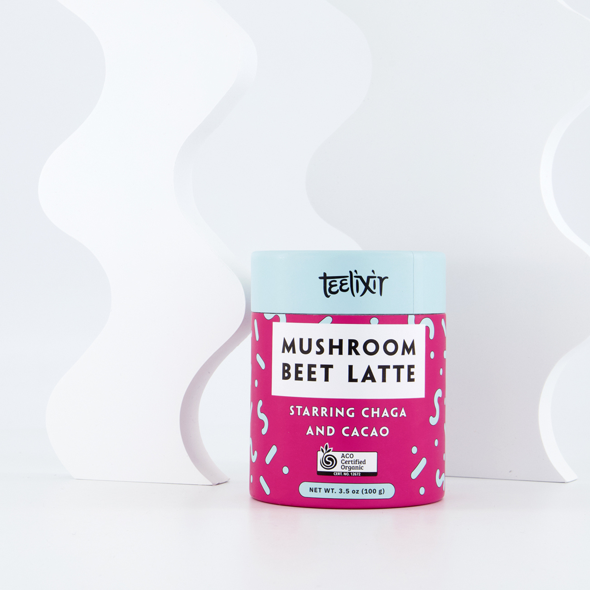 Teelixir Organic Mushroom Beet Latte 500g