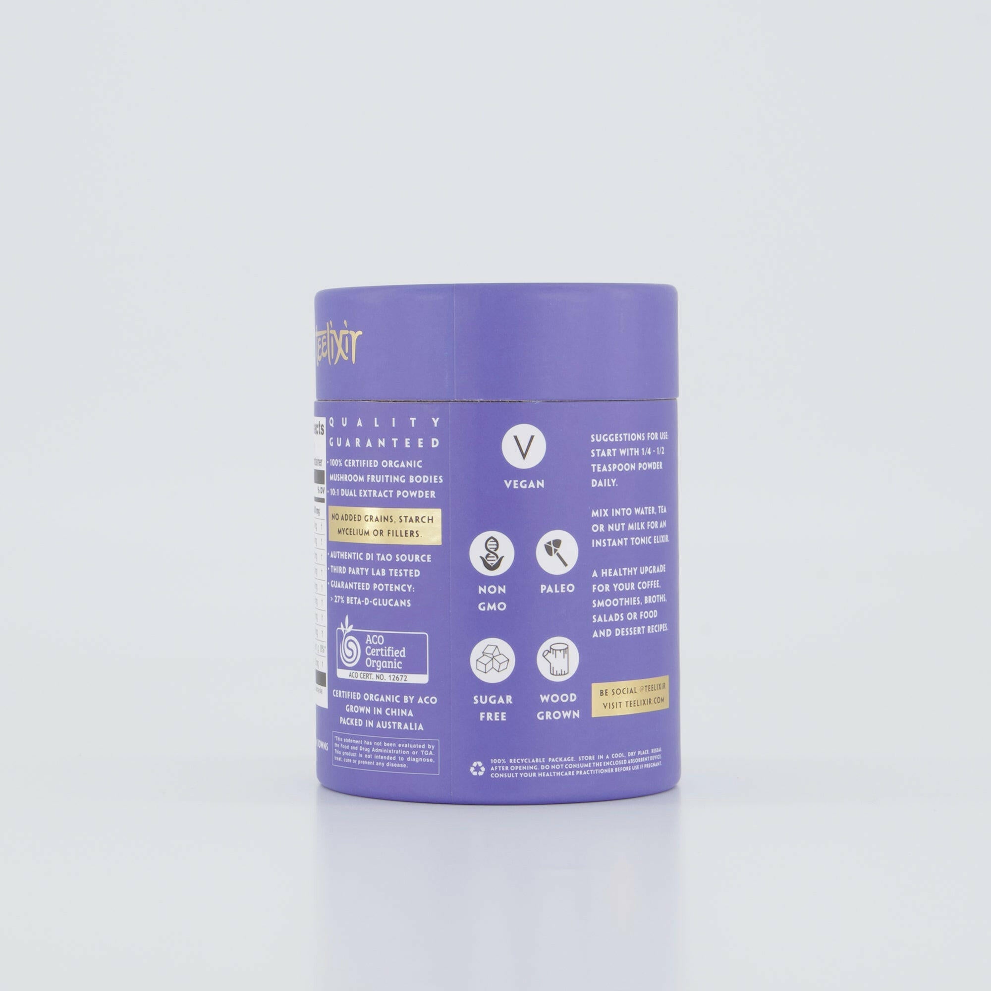 Teelixir Organic Mushroom Immunity 500g