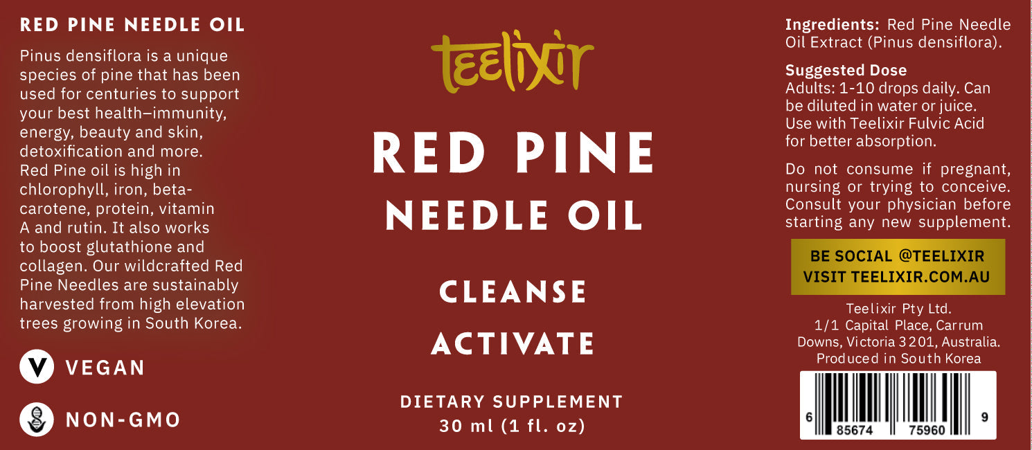 Teelixir Red Pine Needle Oil Liquid 30ml