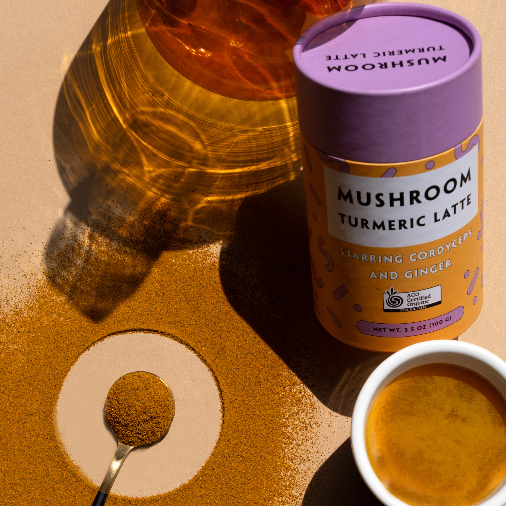 Teelixir Organic Mushroom Turmeric Latte 500g