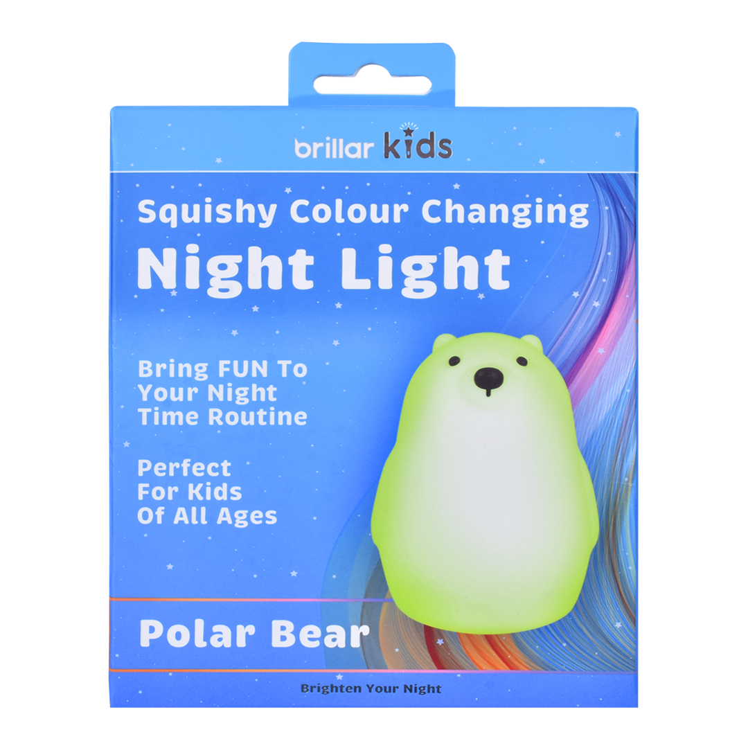 Squishy Polar Bear Night Light