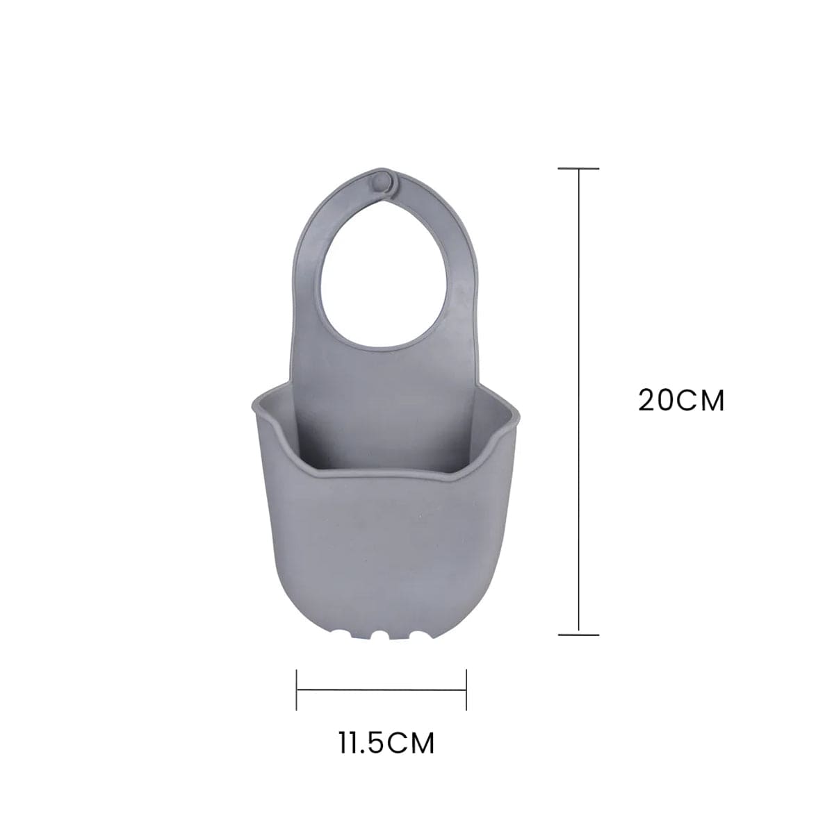 2 pcs Sink Caddy Silicone Sponge Rack – Adjustable Silicone Kitchen Sink Organizer