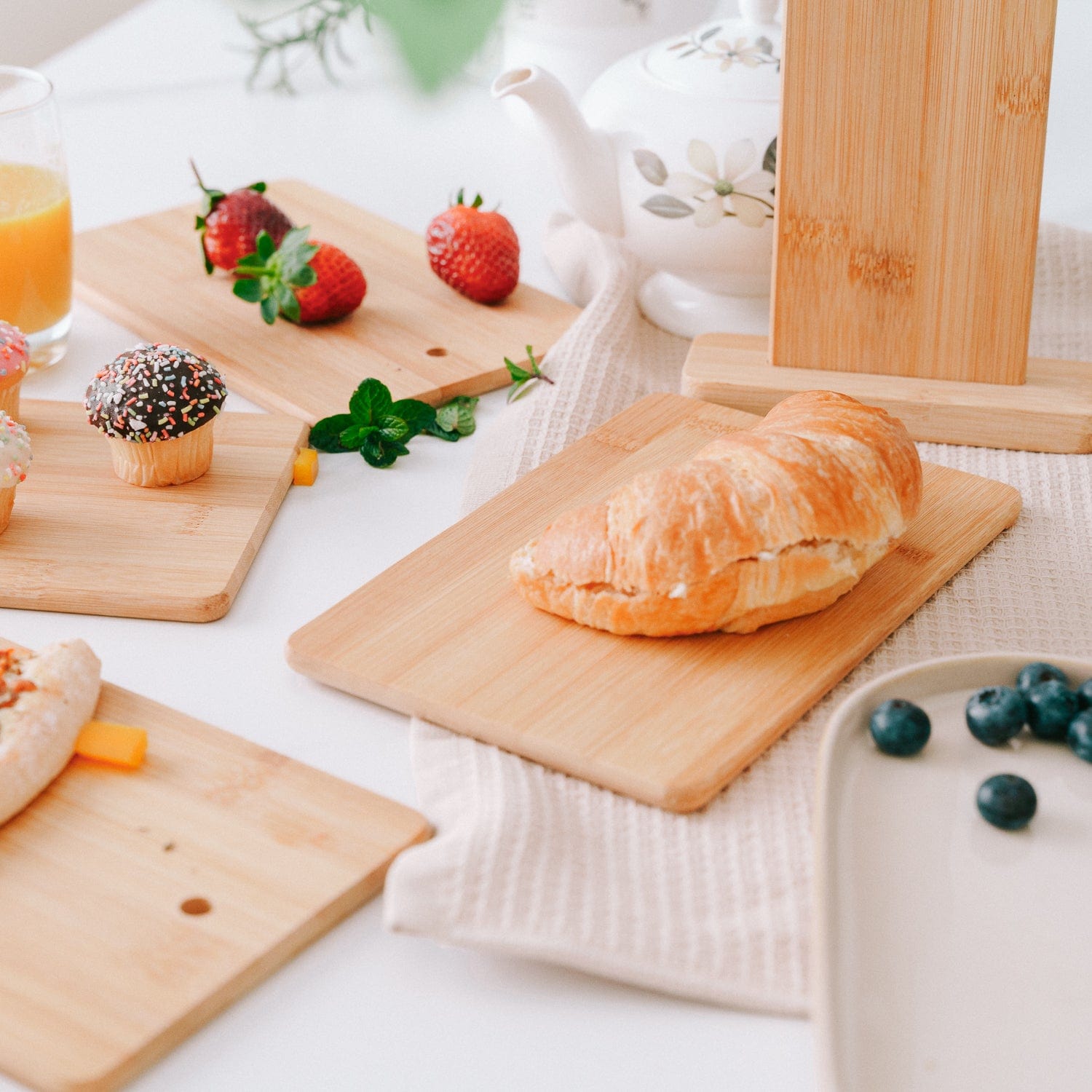 4 Piece Chopping Block Set With Display