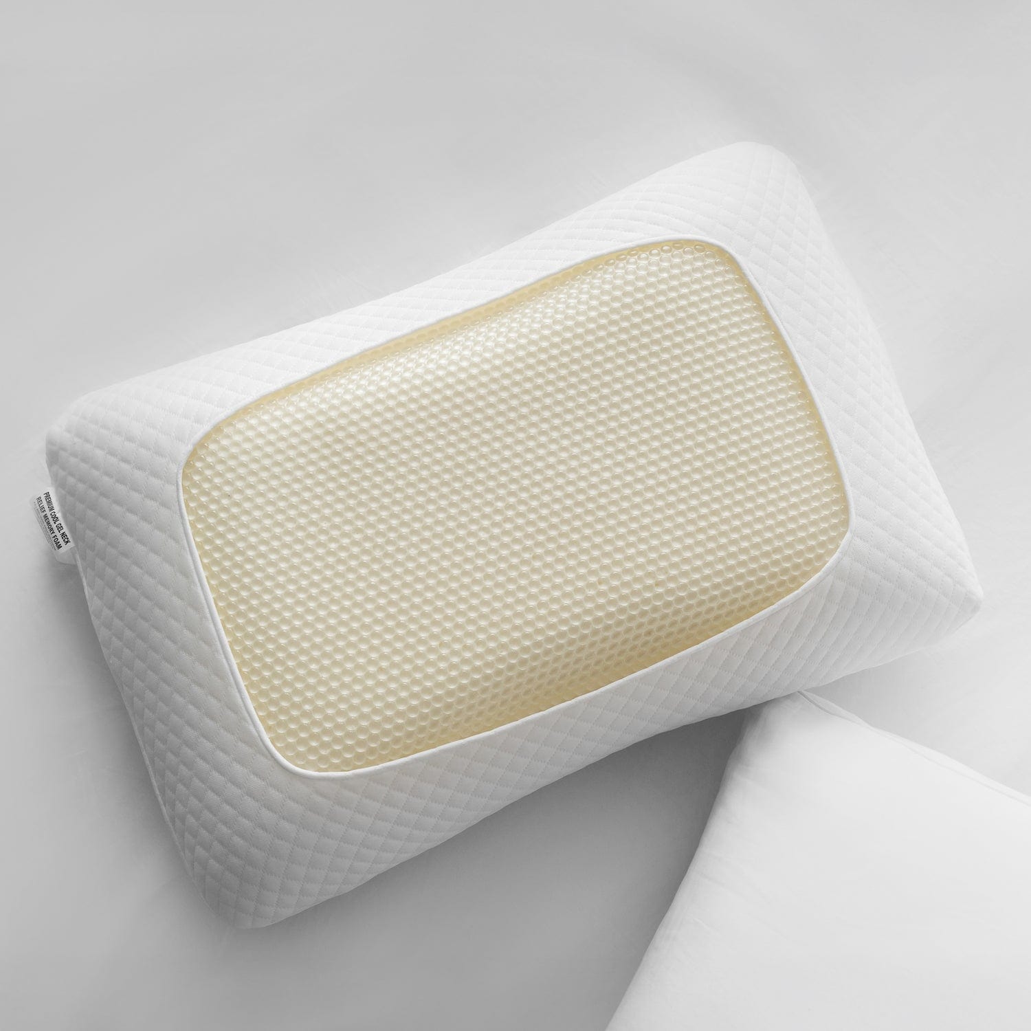 Premium Cool Gel Neck Relief Memory Foam Pillow