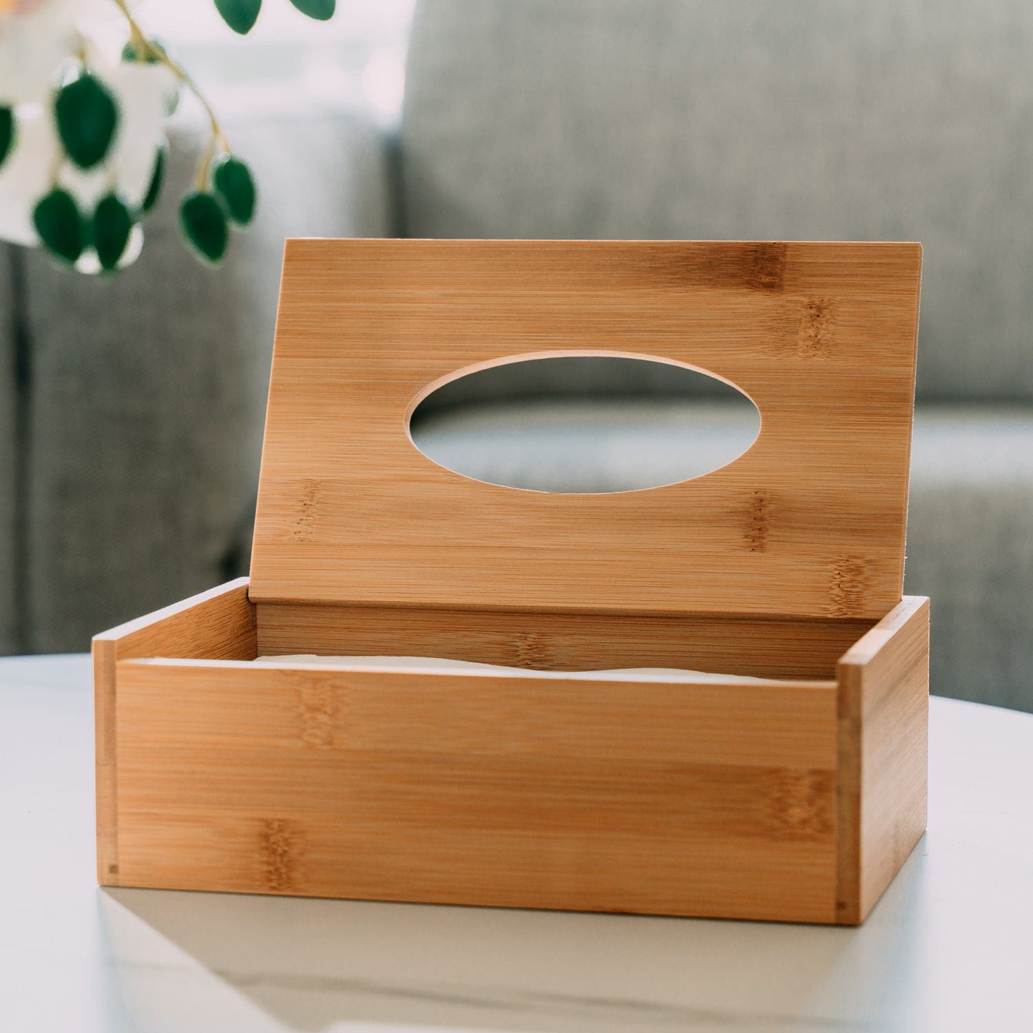 Bamboo Tissue Box