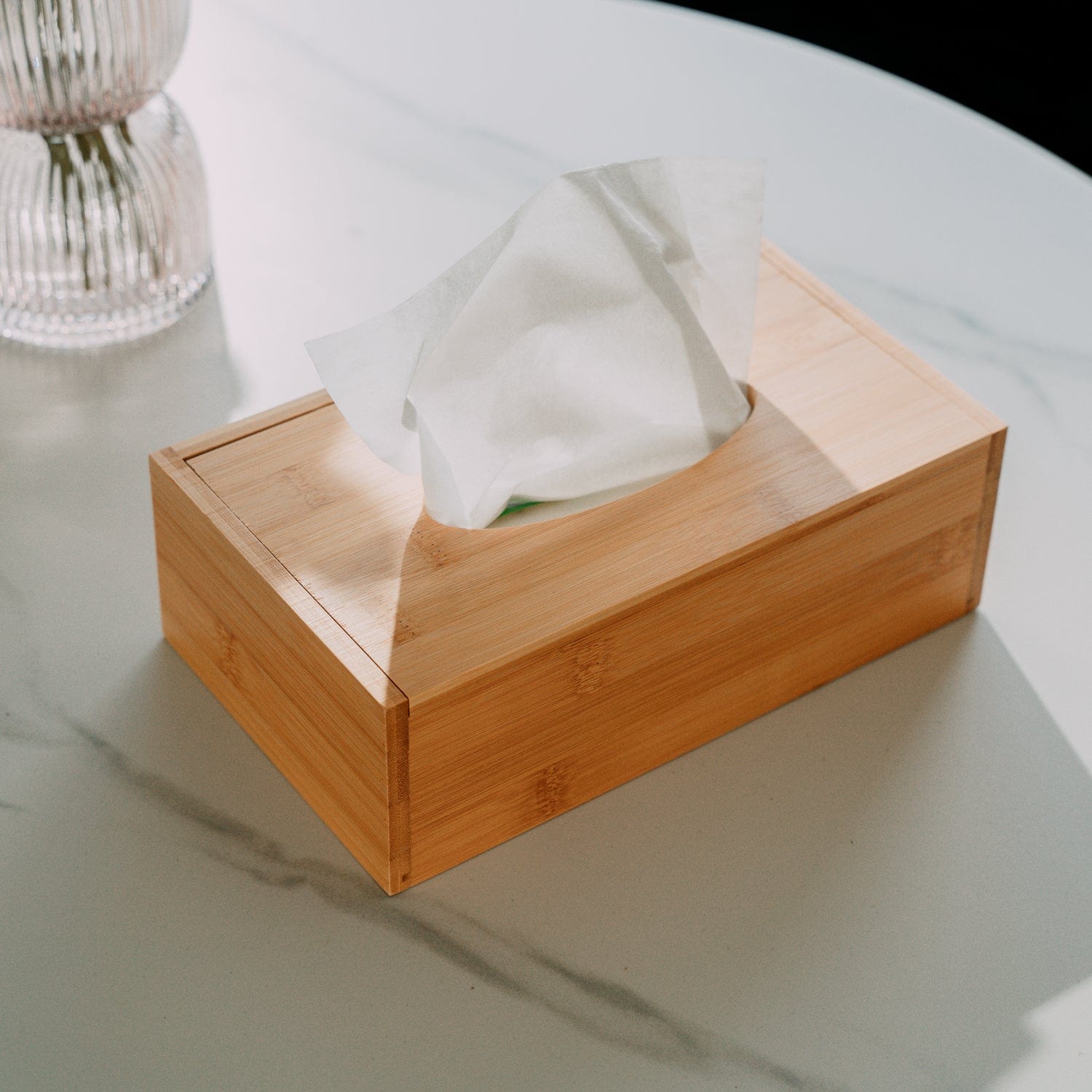 Bamboo Tissue Box