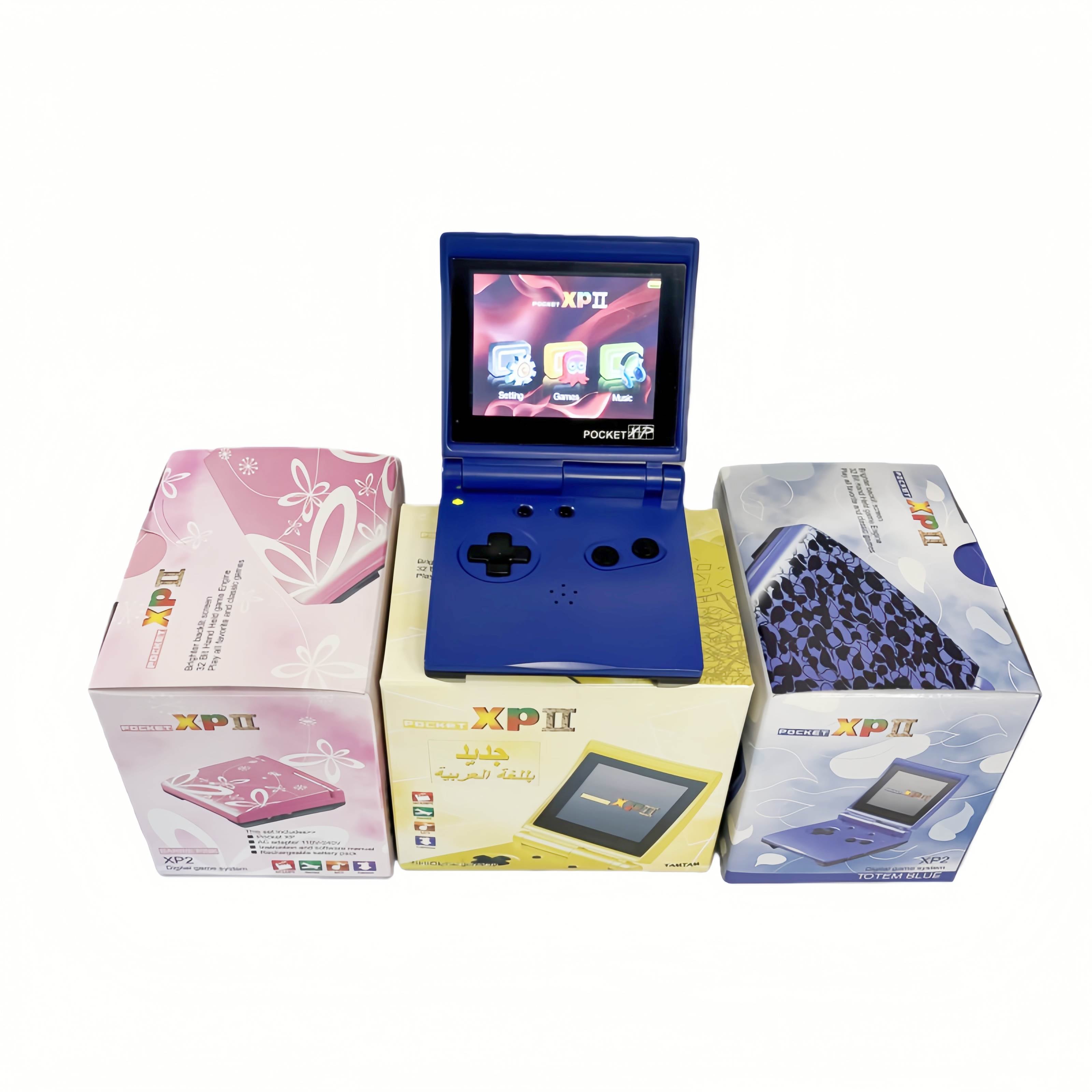 Pocket XP 2 Handheld Game Console – Built-in Classic Games, Game Boy S