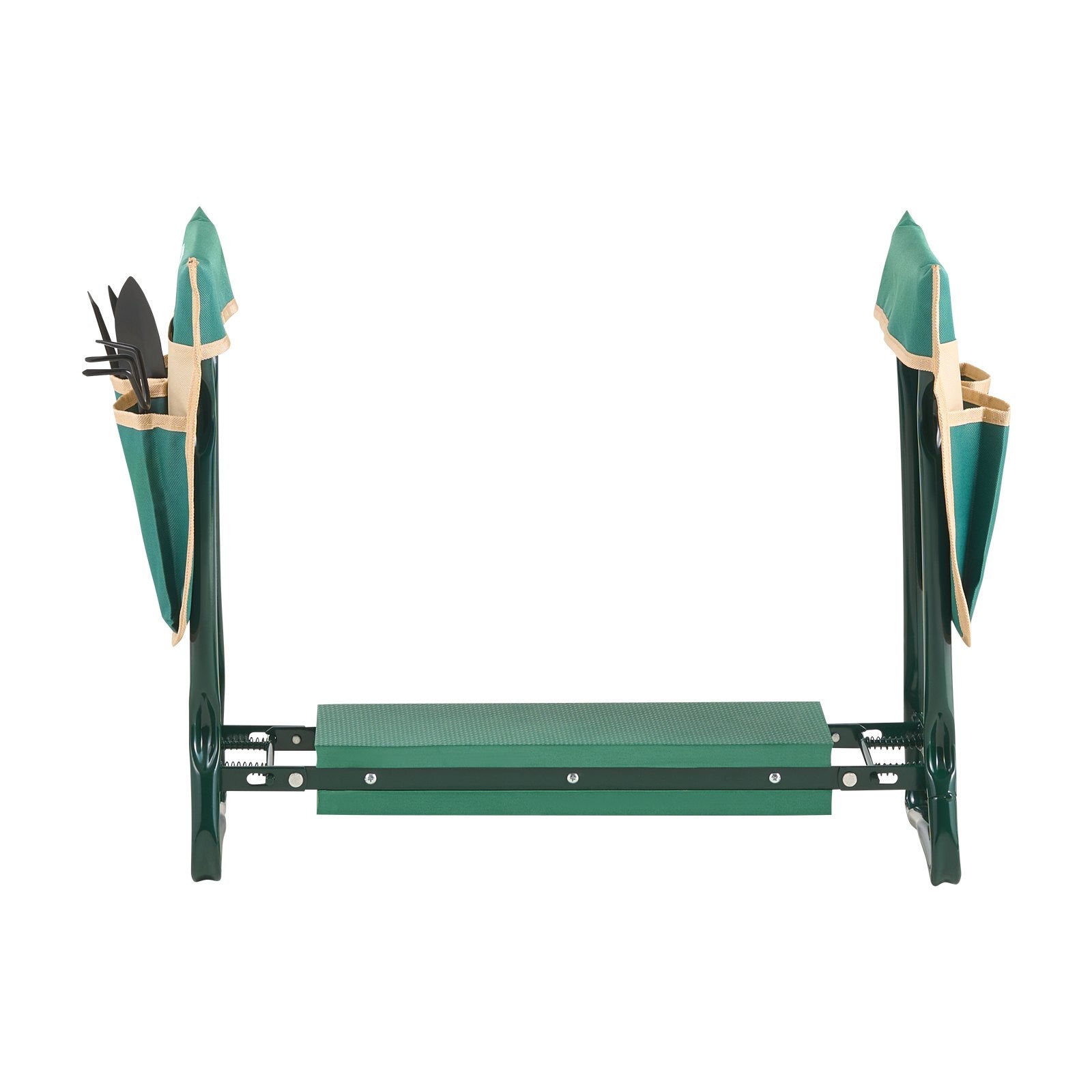 VEVOR Garden Kneeler and Seat, 6 in Wide Kneeling Pad, Heavy Duty Garden Kneeling Stool, Folding Garden Seat with 2 Tool Bags, Relieve Knee & Back Pain, Portable Garden Bench for Women Grandparents