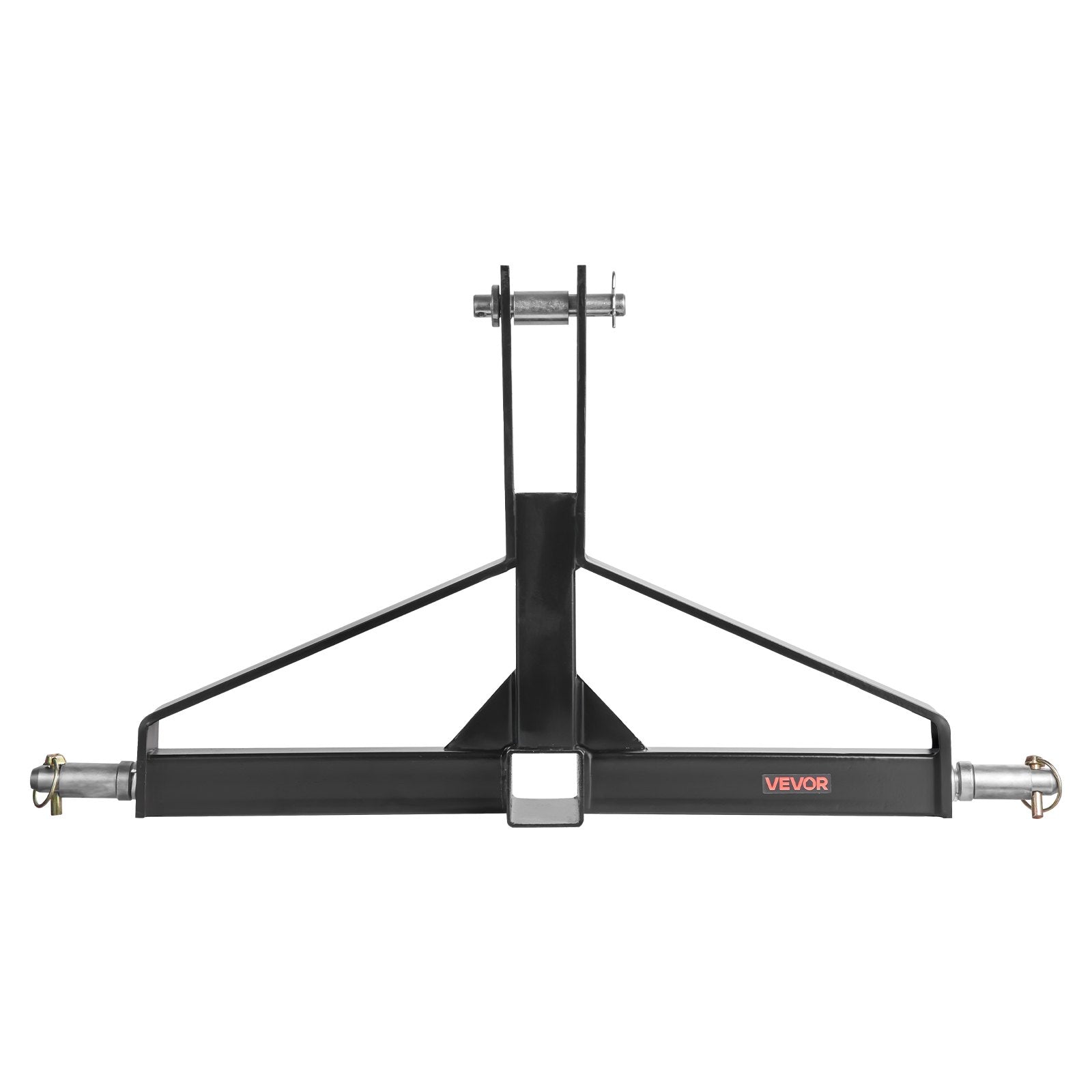VEVOR 3 Point Trailer Hitch with 2 in Receiver, 3pt Quick Hitch Attachment for Category 1 Tractor, 3000lbs Capacity, Tow Drawbar Adapter, Compatible with Kubota, Mahindra, Ford, Yanmar, John Deere