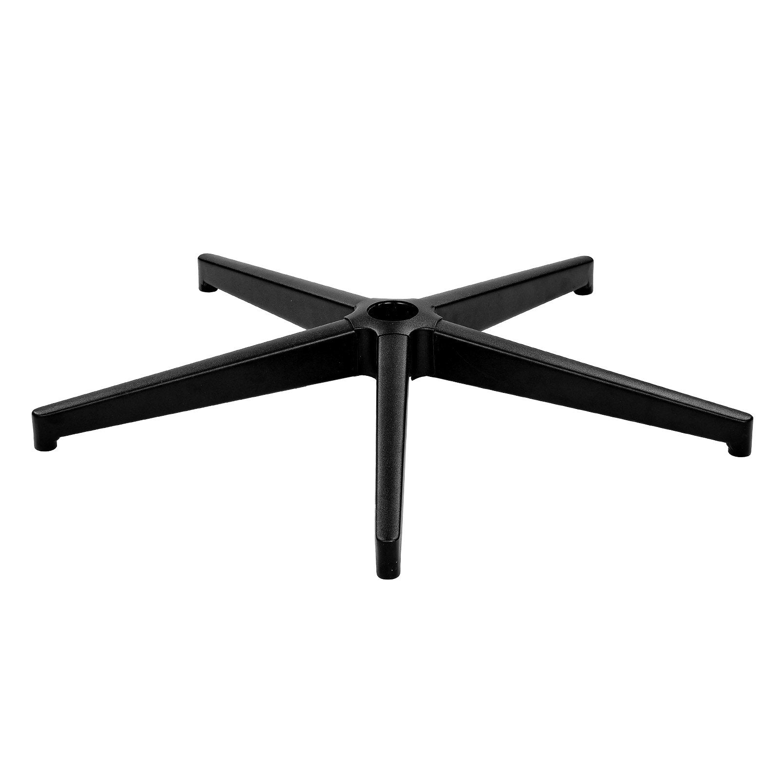VEVOR Office Chair Base Replacement, 710 mm, 1134 kg Static Load Capacity, Heavy Duty Universal Computer Desk Chair Stool Base Part with Reinforced Metal Legs, Desk Chair Base Replacement Parts, Black