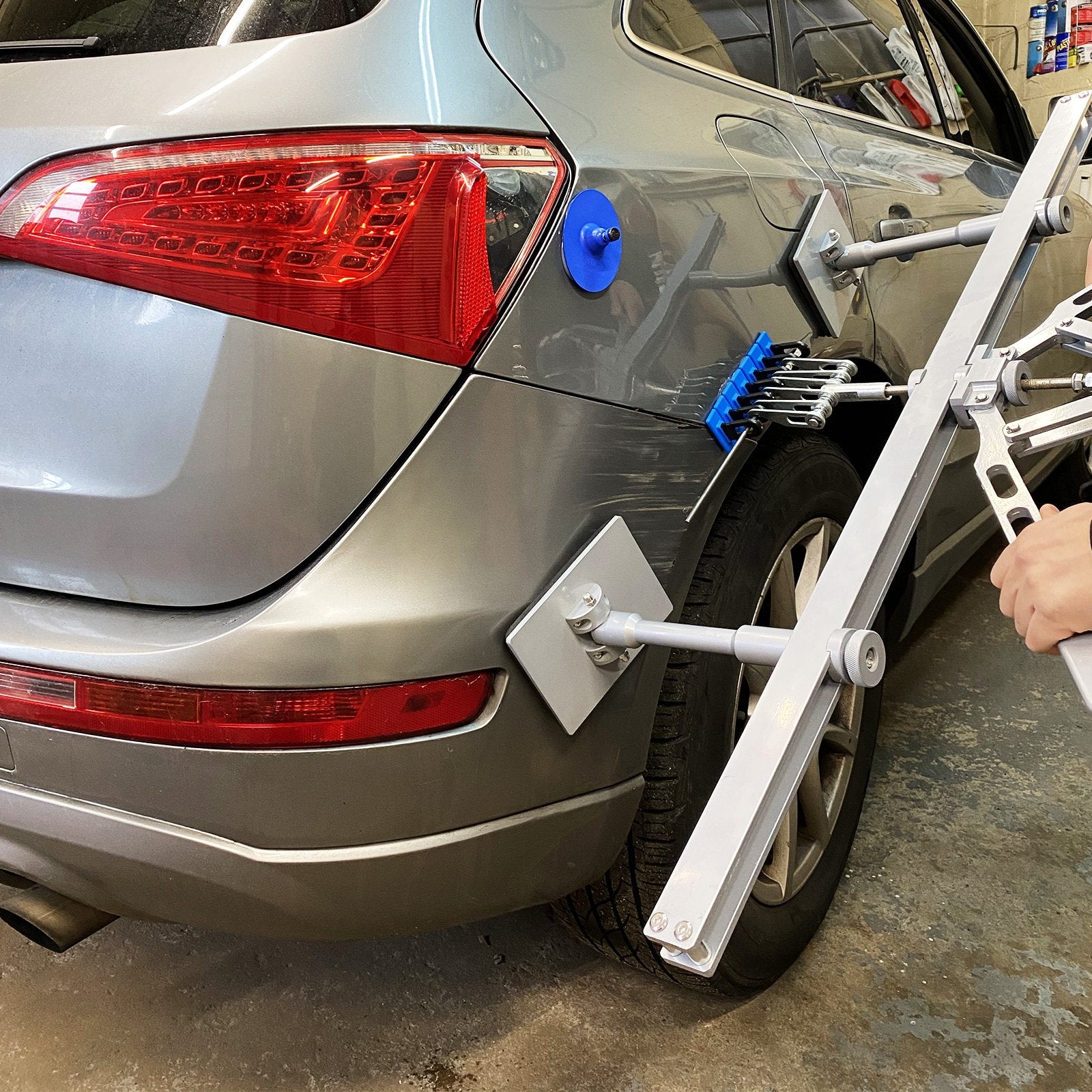 VEVOR Dent Pull Lever Bar Kit, Car Dent Puller Kit Dent Pull Lever, Fit for Both Aluminum and Steel Dent Pulling 750MM