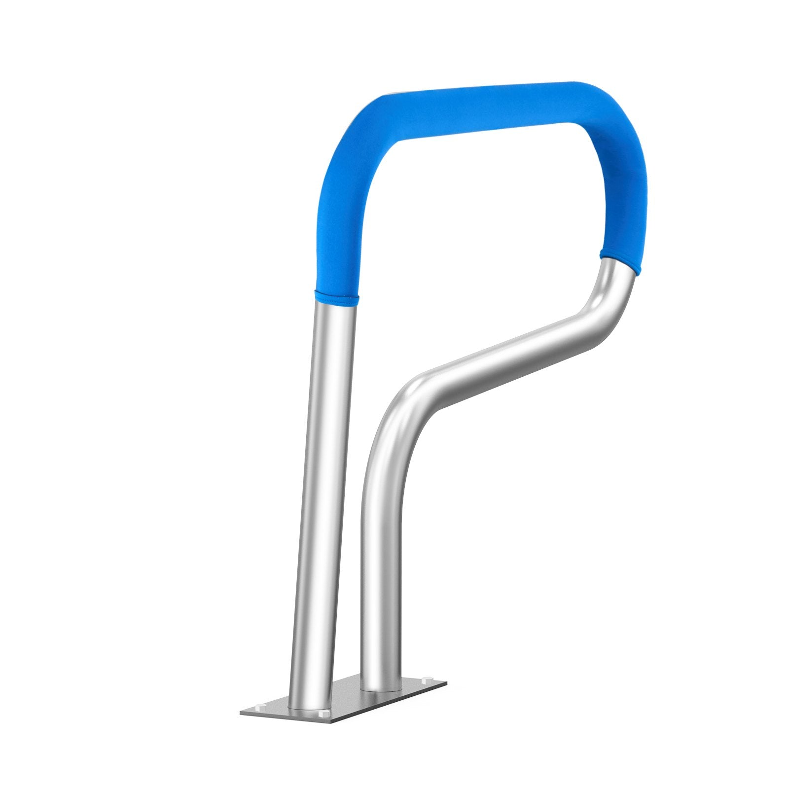 VEVOR Pool Handrail, 32 x 23 inch Pool Railing, Stainless Steel with Base Plate for Indoor/Outdoor Pools,Swimming Pool Safety Railing for Decks,Rust-Proof Grab Bar w/ Grip Cover&Accessories for Spas