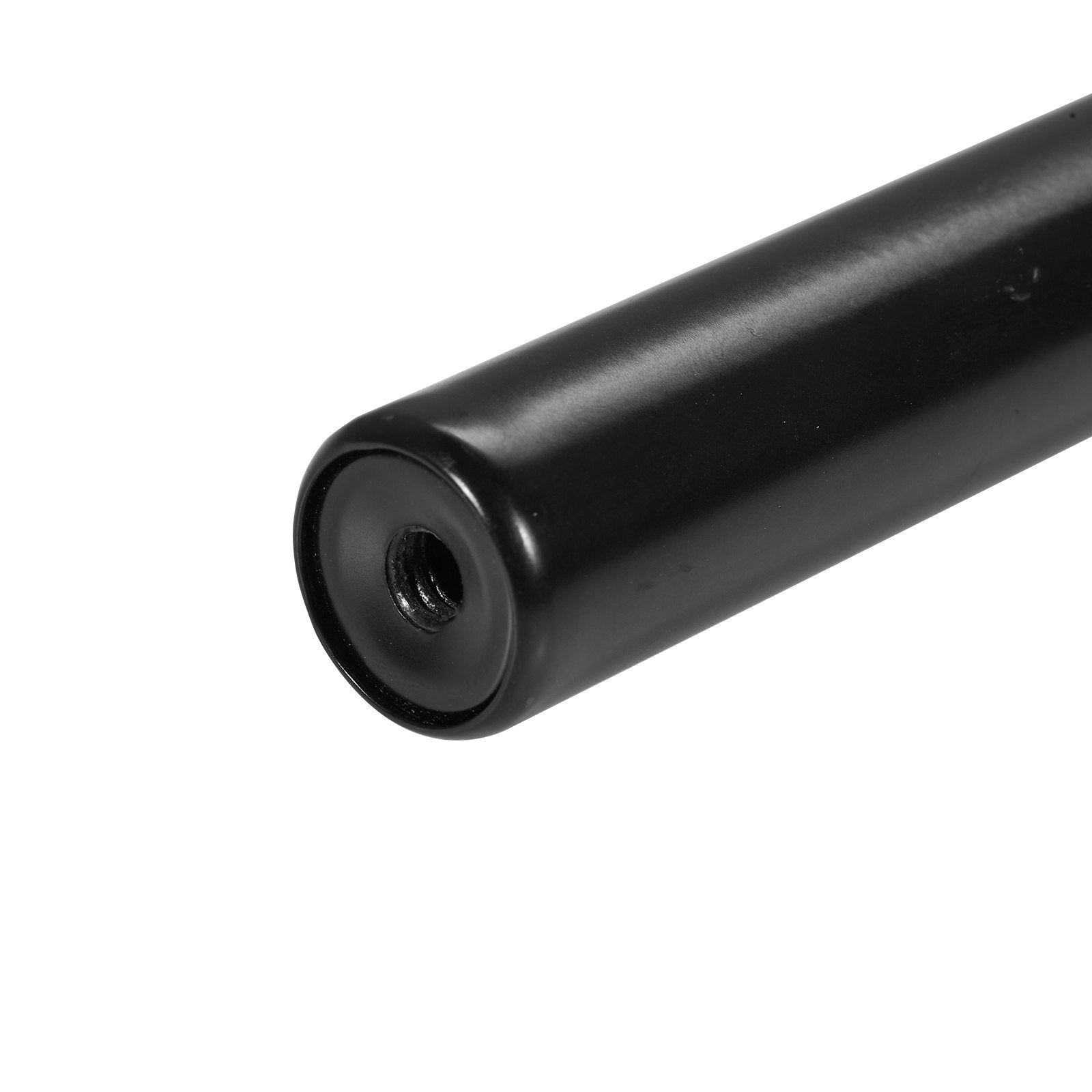 VEVOR Double Rod Curtain Rods, 36-72 inches 3-6ft Adjustable Length, Black Double Curtain Rods with Round Finials, 1" and 3/4" Diameter, Double Window Drapery Rod for Sheer and Blackout Curtains