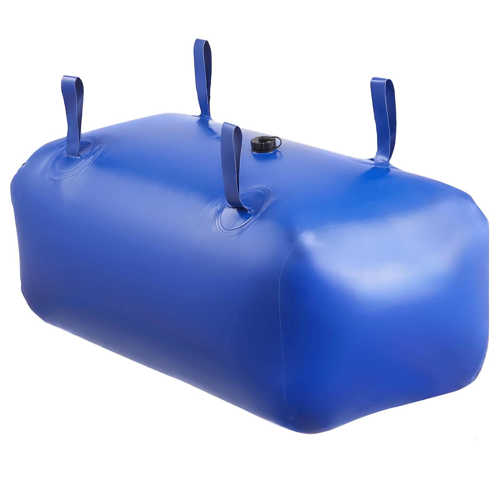 VEVOR Water Storage Bladder 113L Large Capacity Water Bag, Portable & Collapsible Soft Waters Container, Leakproof & Tear-Resistant PVC Emergency Waters Storage Tank for RV Truck & Outdoor Use