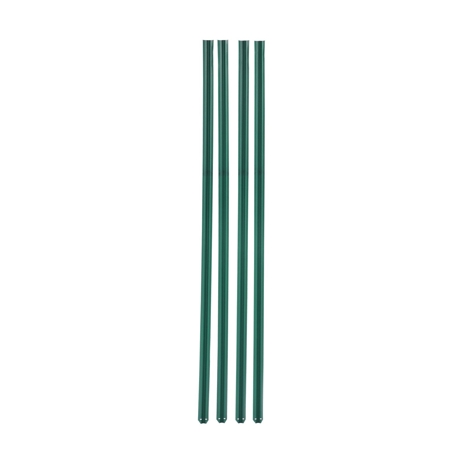 VEVOR Bottom Locking Privacy Slats, Single-Wall Vertical Bottom-Locking Slats for Chain-Link Fence, High-Density HDPE Chain Link Slats Ideally Fit 1.2 m High Fence for Garden Farm Sports Field Green