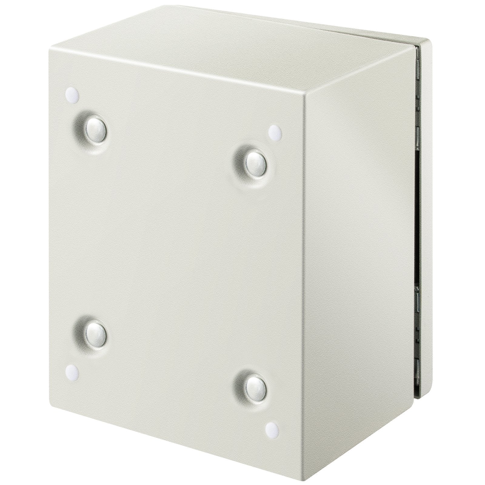 VEVOR NEMA Steel Enclosure, 25 x 20 x 15 cm NEMA 4X Steel Electrical Box, IP66 Waterproof & Dustproof, Outdoor/Indoor Electrical Junction Box, with Mounting Plate