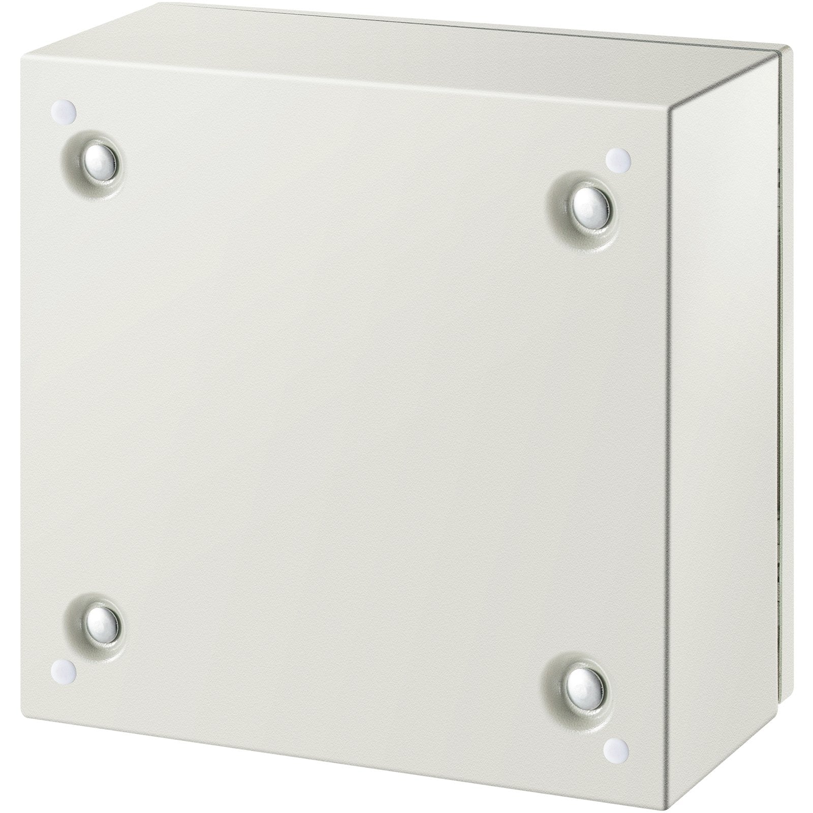 VEVOR NEMA Steel Enclosure, 12 x 12 x 6''steel electrical box electrical enclosur NEMA 4X Steel Electrical Box, IP66 Waterproof & Dustproof, Outdoor/Indoor Electrical Junction Box, with Mounting Plat