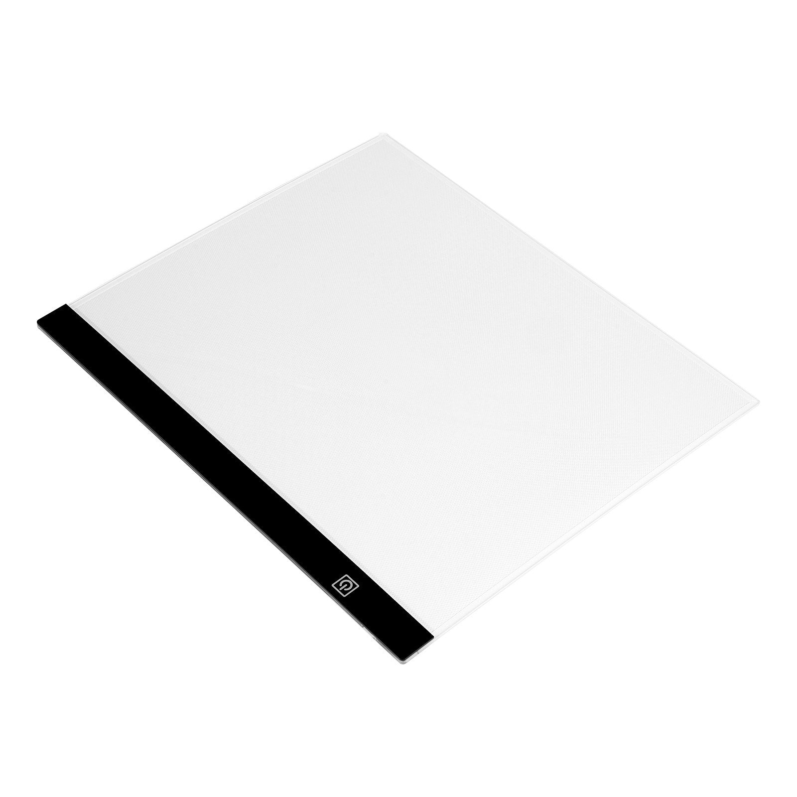 VEVOR Light Board, B4 LED Light Pad Ultra-Thin Portable Light Box, USB Powered Light Table for Art Tracing, Light Box for Diamond Painting, Animation, Sketching, Drawing, Stenciling, Artists Black