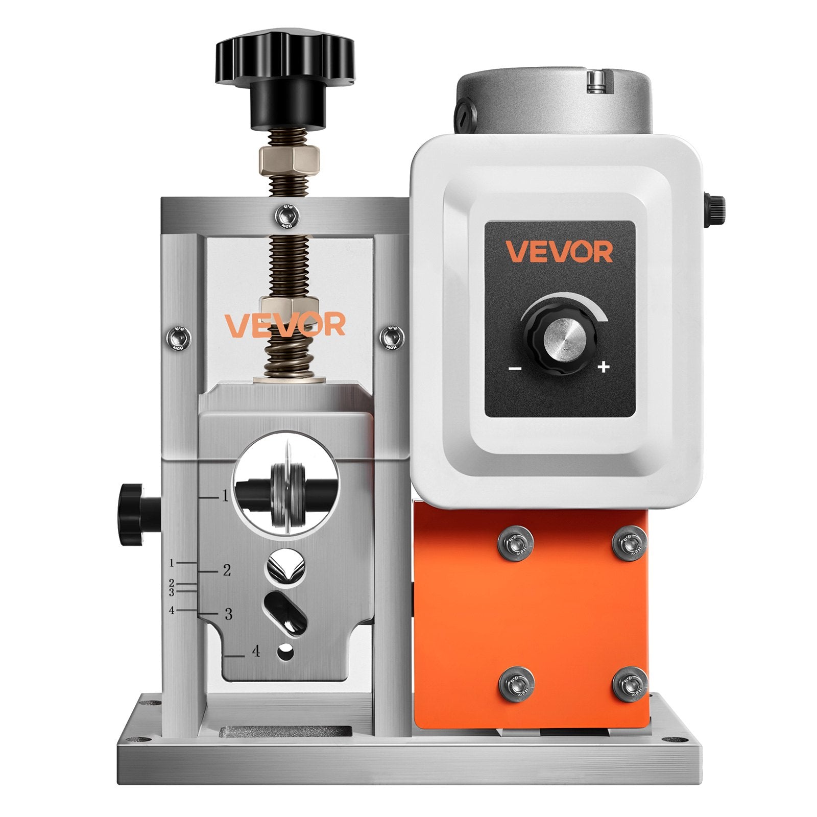VEVOR Electric Wire Stripping Machine, 1.5-40 mm, 400W Automatic Motorized Cable Stripper, 9.84 IPS 15 m/min Wire Peeler with Alloy Blades, V-Shaped Rollers, Cooling Fan, for Scrap Copper Recycling