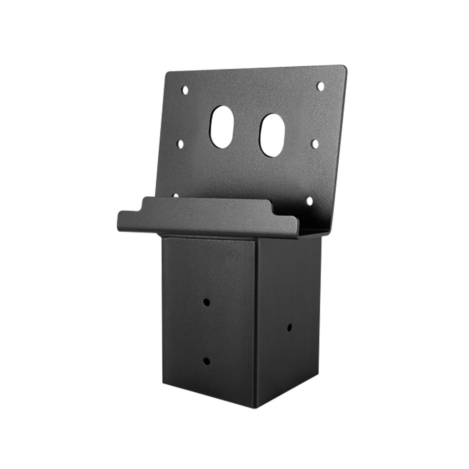 VEVOR Deer Blind Brackets, Outdoor 3.6x3.6 Platform Bracket, Fit 3.5x3.5 In / 88.9x88.9 mm Lumber, 2204lbs/1000kg Capacity Steel Elevator Brackets for Deer Stand, Hunting Blinds, Shooting Shack, 8 Pcs