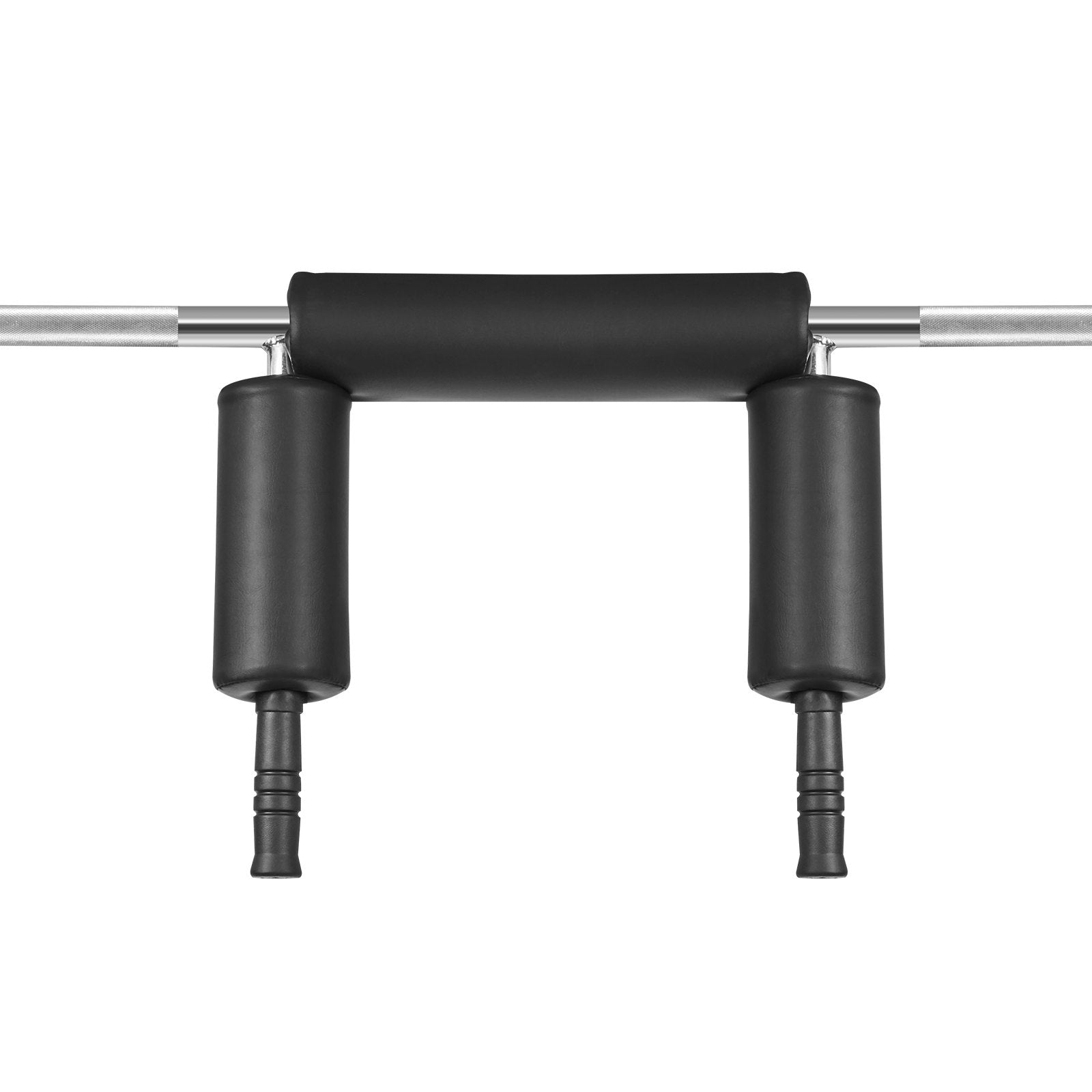 VEVOR Safety Squat Bar, 318kg Fitness Squat Bar, Safety Squat Bar Attachment with Shoulder and Arm Pads, 28mm Diameter Weight Bar, Ideal for Front Squats, Lunges, Rehab, Physical Therapy