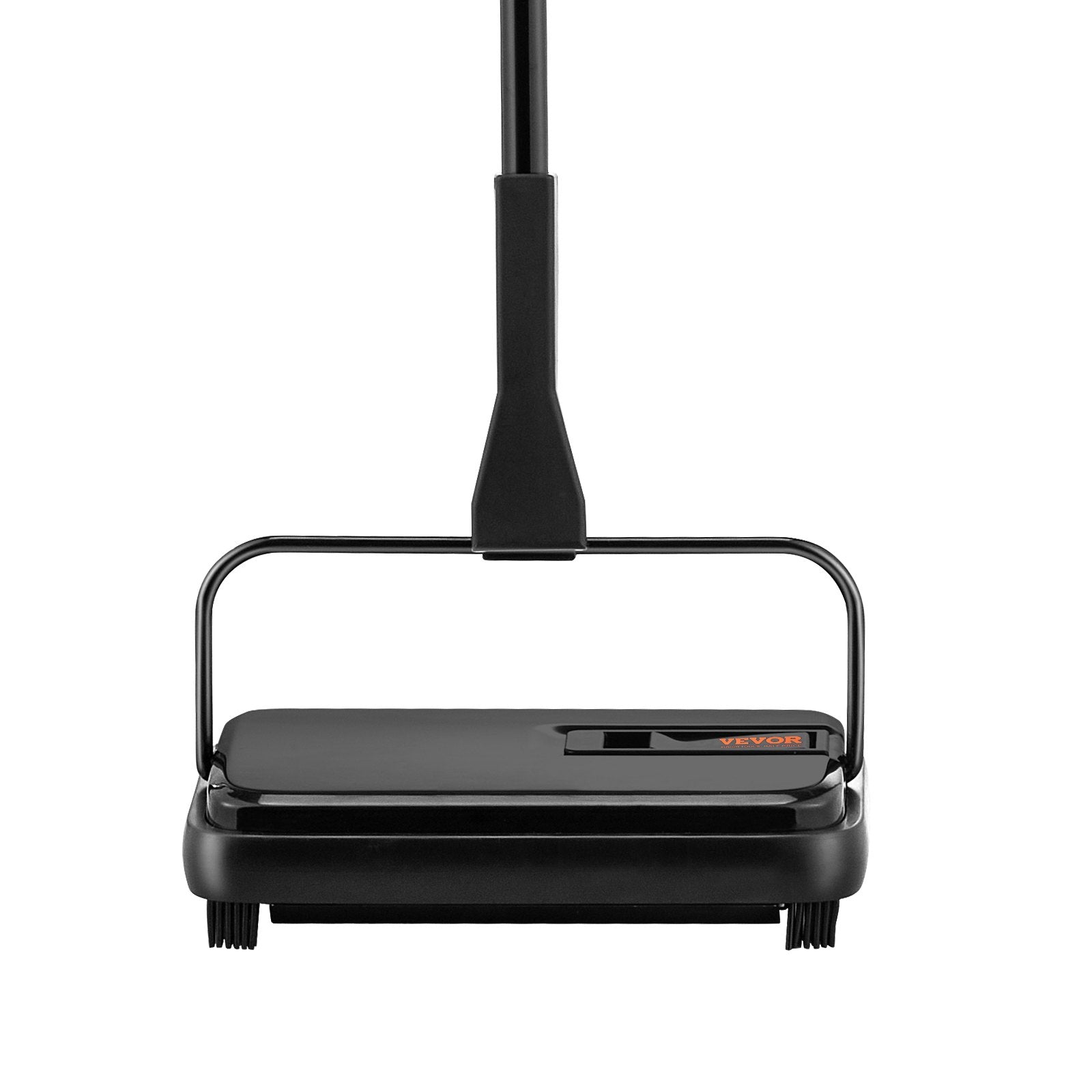 VEVOR Carpet Sweeper, 200 mm Sweeping Paths, Floor Sweeper Manual Non Electric, 300 ml Dustbin Capacity with Comb for Home Office Rugs Hardwood Surfaces Wood Floors Laminate, Cleans Dust Pet Hair