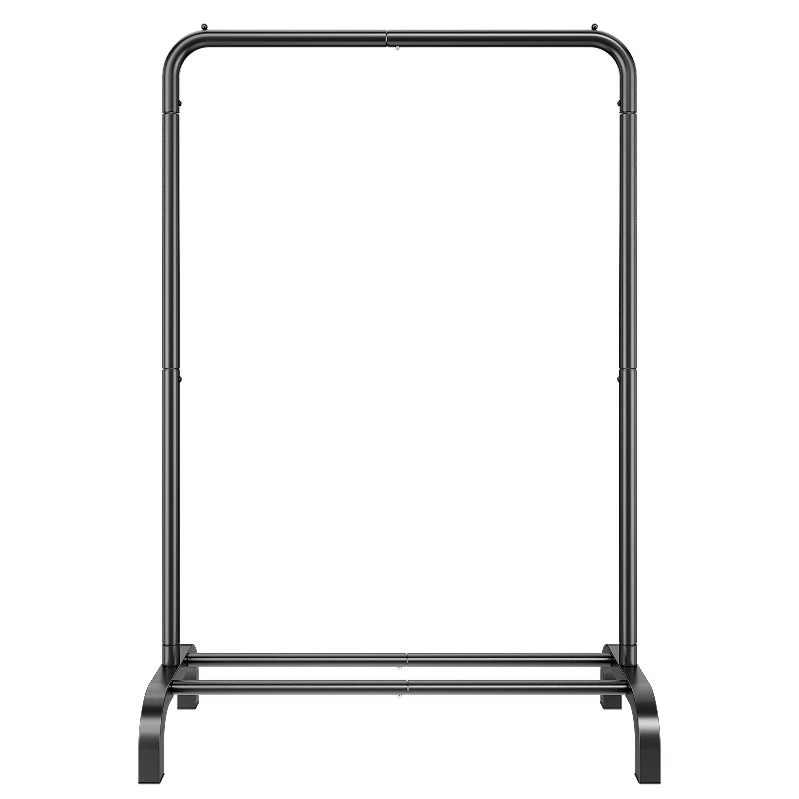 VEVOR Clothes Rack, Heavy Duty Clothing Garment Rack with Hanging Rod and Bottom Storage Area, Clothing Rack for Bedroom Guest Room