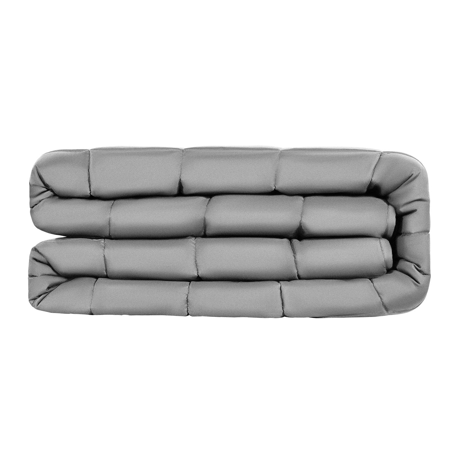VEVOR Weighted Blanket, 11 kg, 2235 x 2640 mm King Size, Cooling Breathable Heavy Blanket with Glass Beads, All-Season Use, Suitable for 113-140 kg Adults, Anxiety Stress Relief, Improve Sleep, Grey