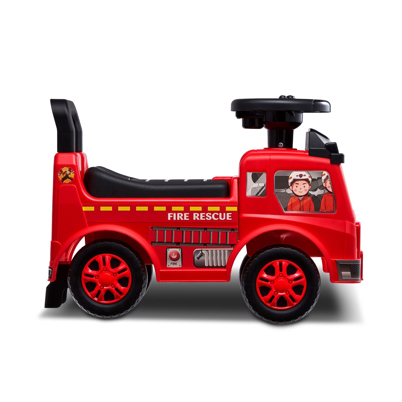 VEVOR Ride On Push Car for Toddlers, Ages 1-3, Ride Racer, Sit to Stand Toddler Ride On Toy, Classic Kids Ride On Car with Music Steering Wheel & Under Seat Storage, Ride On Toy for Boys Girls, Red