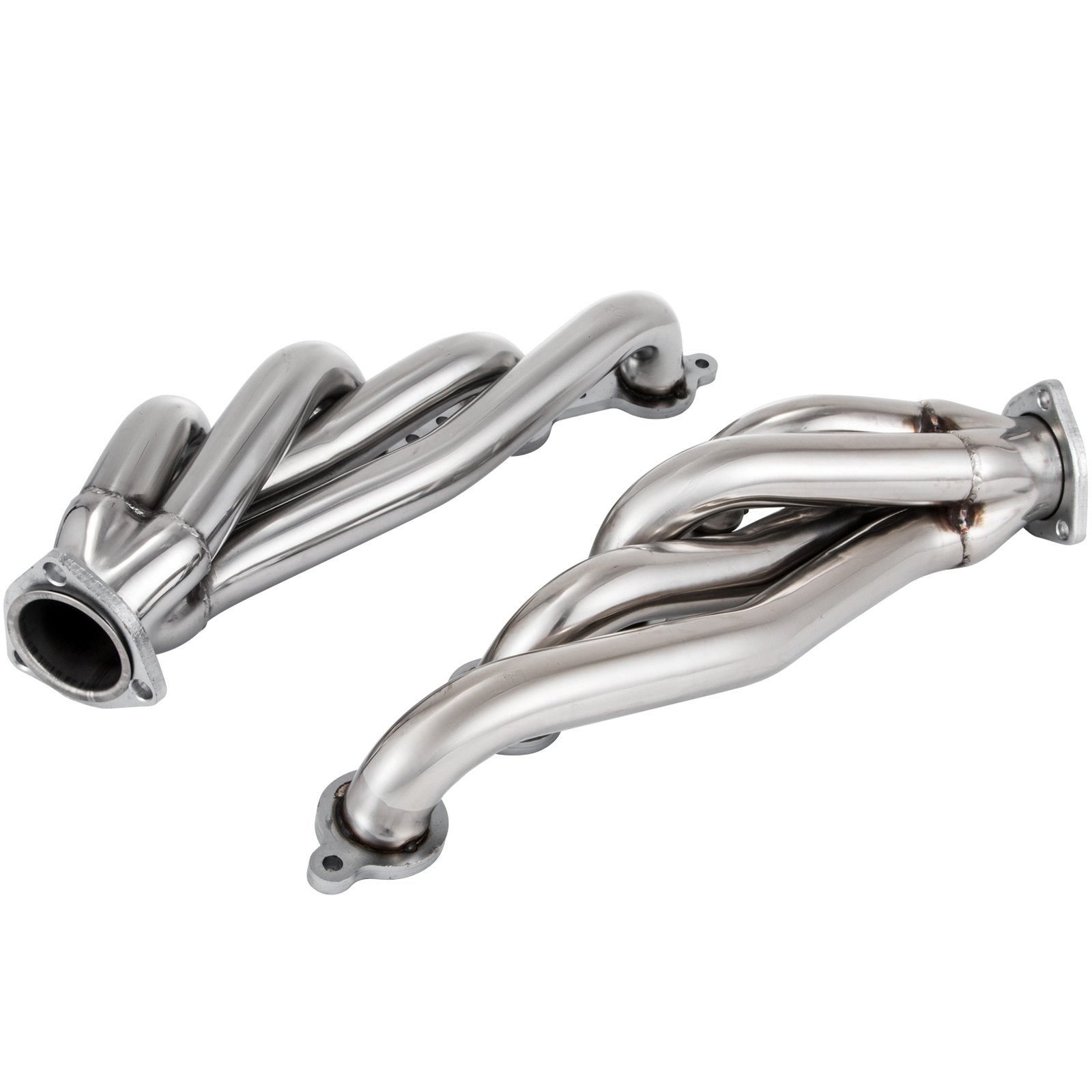 VEVOR Exhaust Header Set 1 5/8" Exhaust Turbo Headers, Stainless Steel Exhaust Manifold Headers, Shorty Engine Conversion LS Swap Exhaust Headers for Chevy Corvette 1963-1981 V8 Engines LS1 LS2 LS3 LS6 LS10 SUV/Truck Car