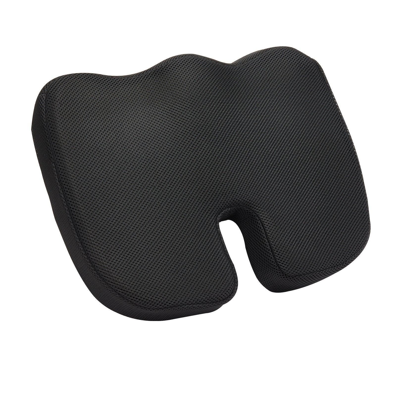 VEVOR Seat Cushion, Memory Foam Seat Chair Cushion for Pressure Relief, Soft & Breathable Wheelchair Seat Pad with Removable Cover for Travel, Office, Car, Airplane - Lightweight and Portable