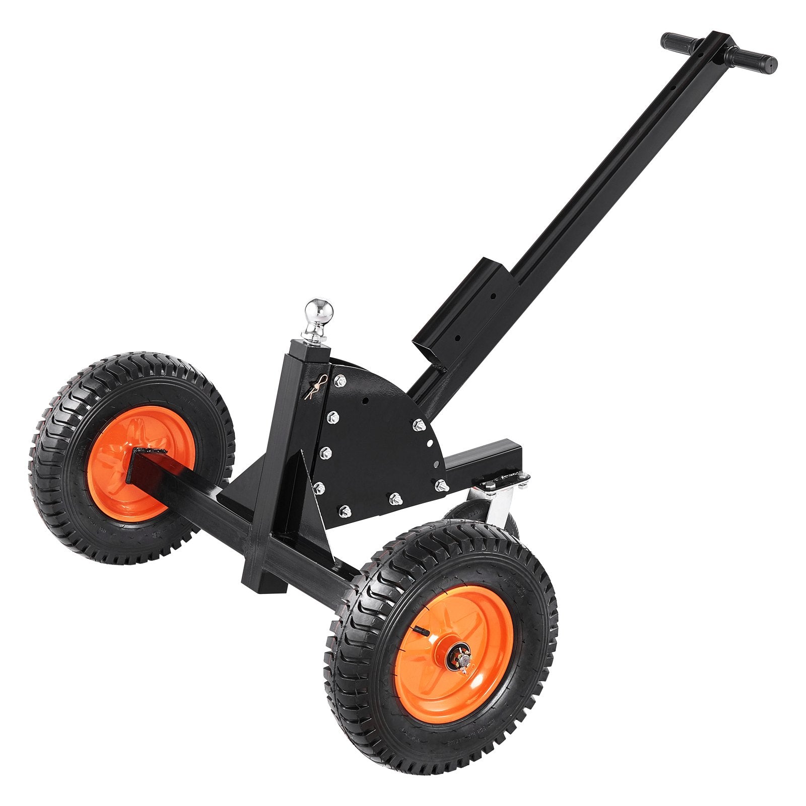 VEVOR Trailer Dolly, 1500lbs Tongue Weight Capacity, 2 in 1 Trailer Mover with 2 in Ball, 16 in Pneumatic Tires and Universal Wheel, Portable Tow Dolly for Moving Car RV Trailer