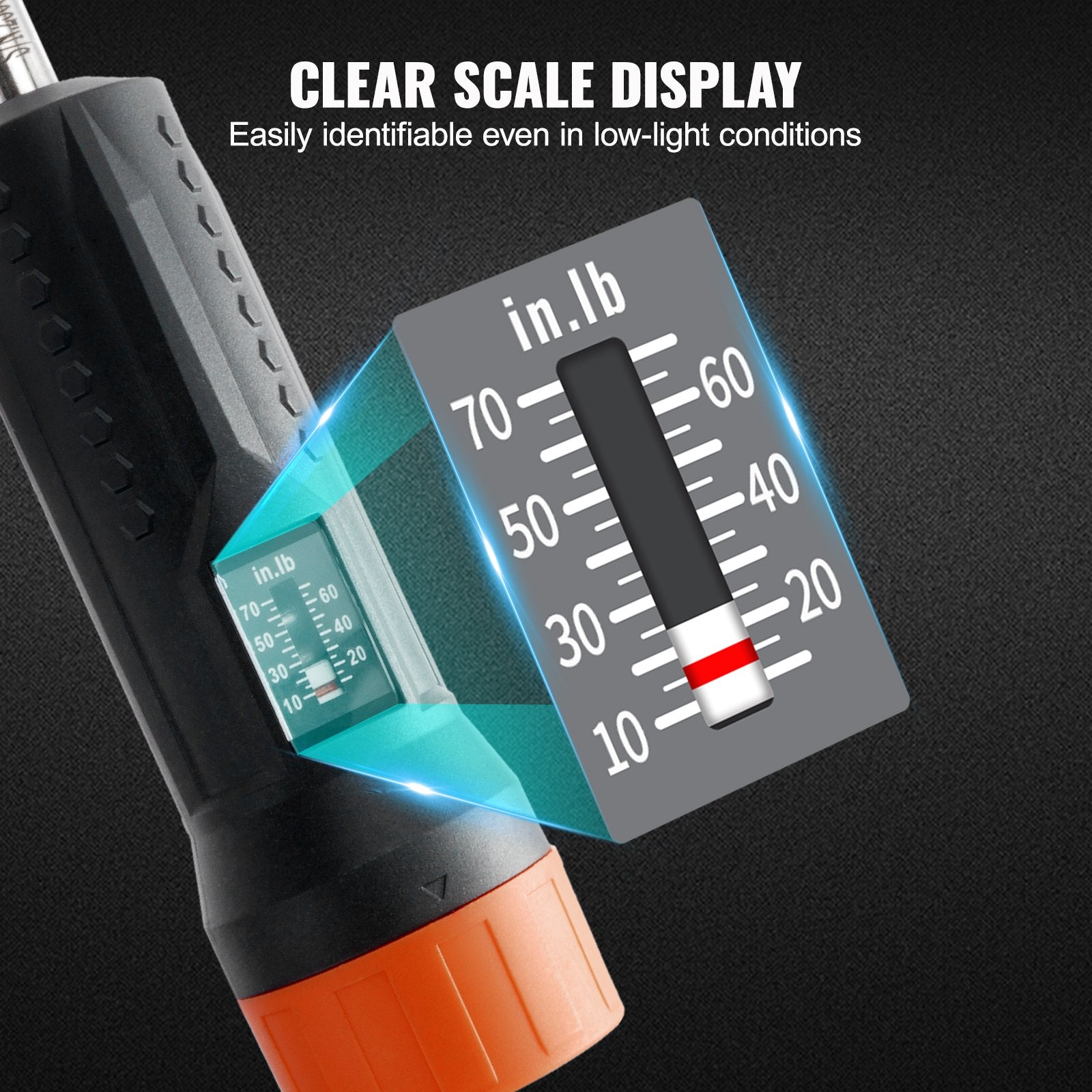 VEVOR Torque Screwdriver 1/4