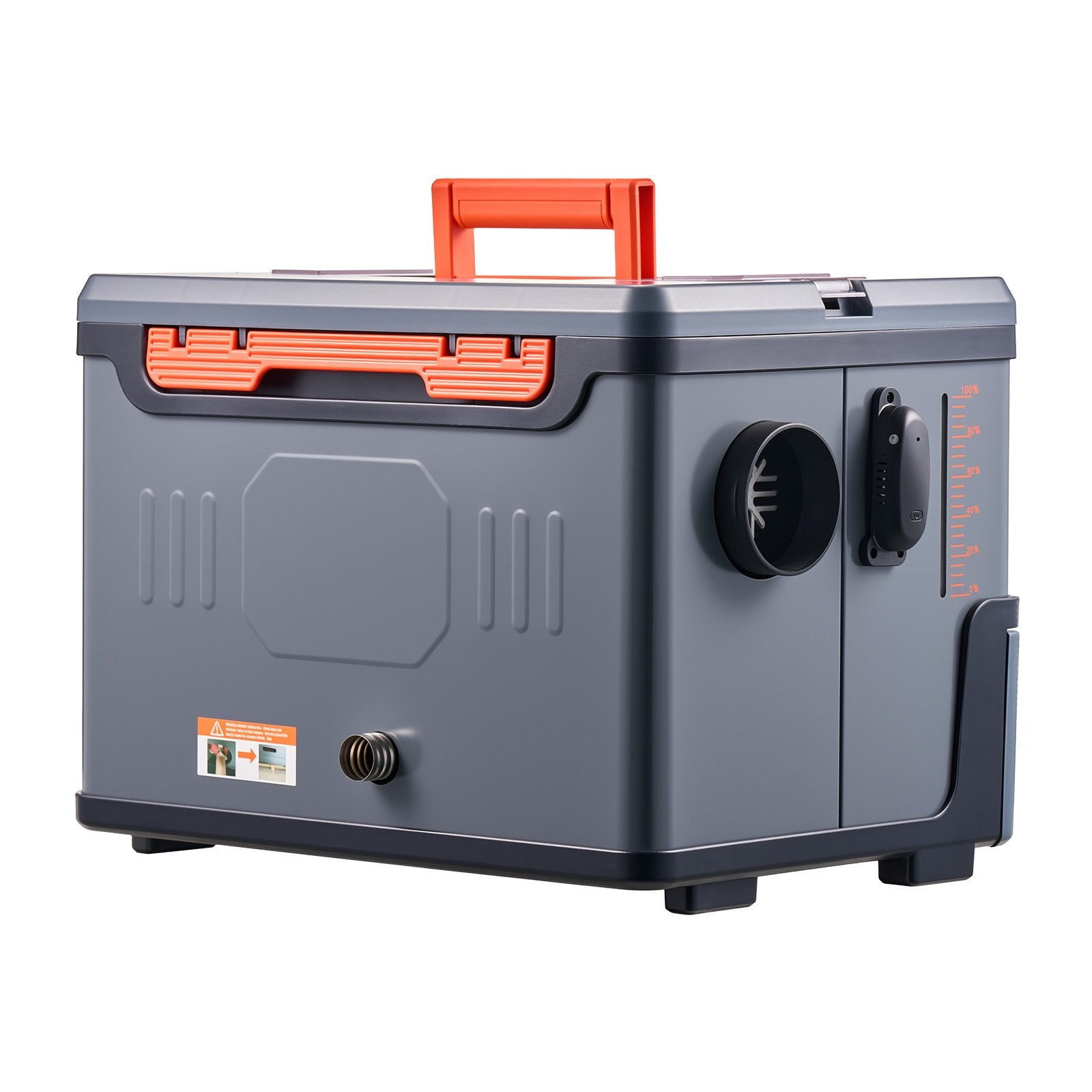 VEVOR Diesel Heater, 8KW, DC 12V/24V, All in One Portable Diesel Air Heater with Bluetooth APP Control, Remote Control and LCD Screen, 5 L Fuel Tank for Trucks, Vans, RVs, Campers, and Garages