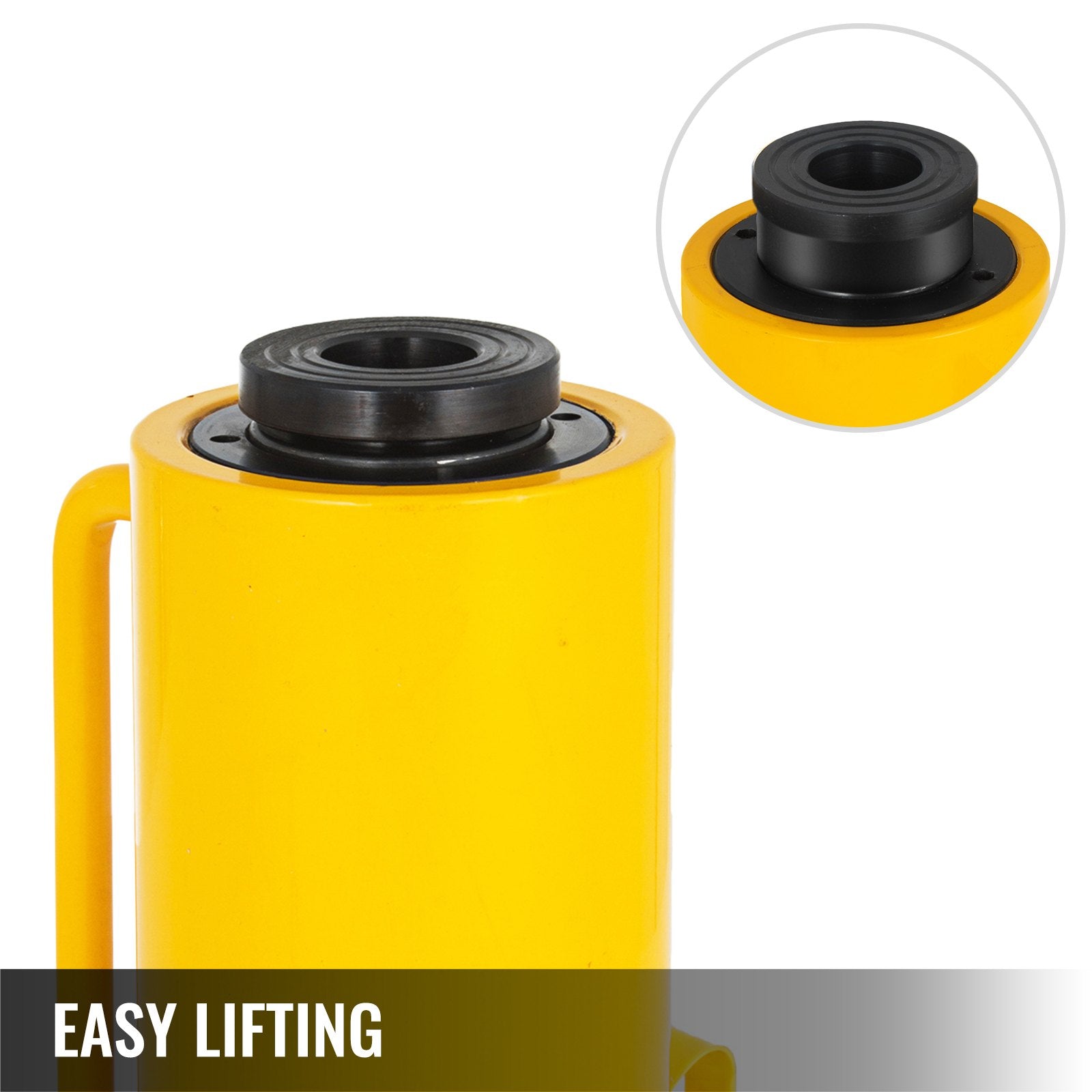 VEVOR 20T 2Inch Hydraulic Cylinder Jack Hollow Single Acting Hydraulic Ram Cylinder 50mm Hydraulic Lifting Cylinders 20T 2Inch Hollow