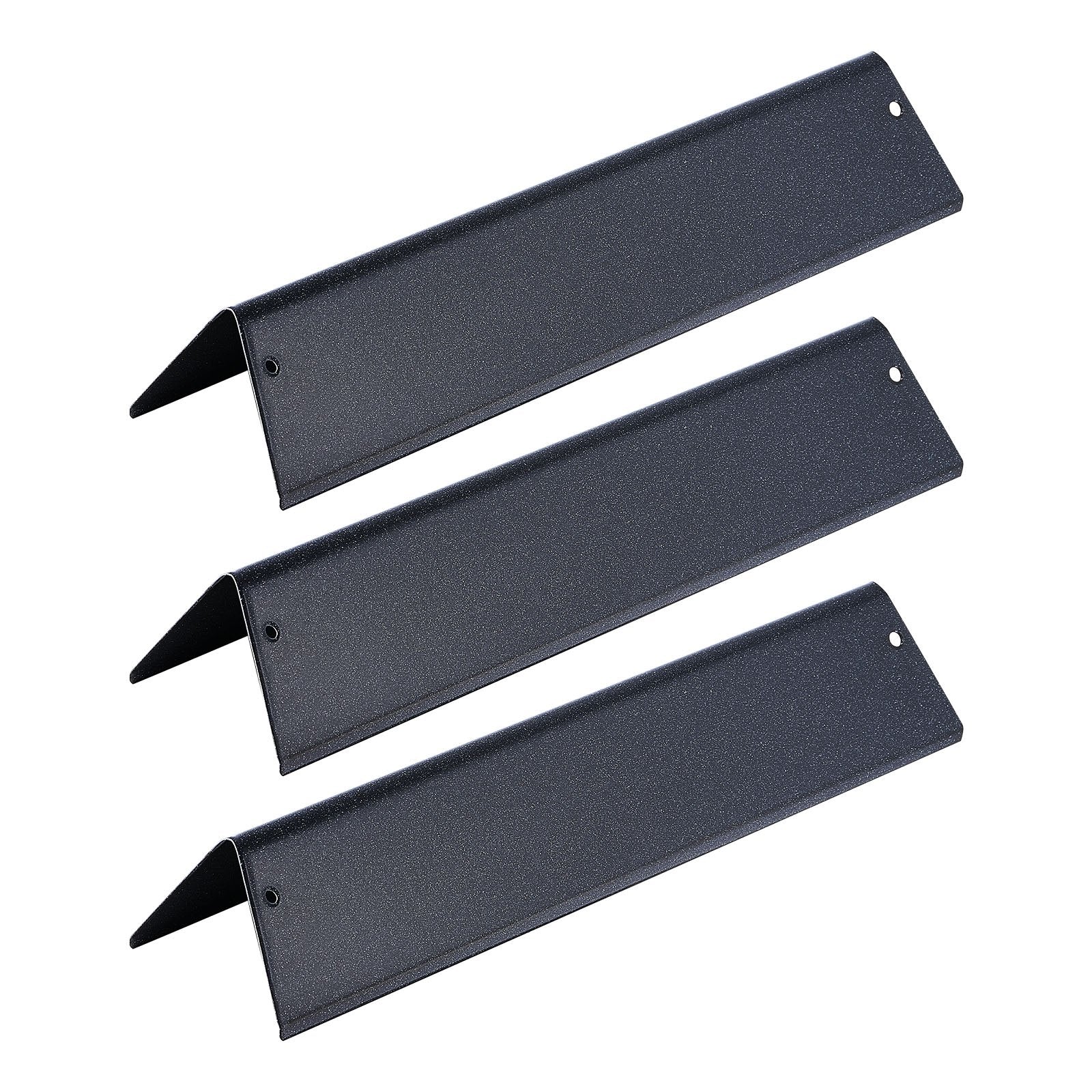 VEVOR Flavorizer Bars, 39cm Grill Replacement Part, for Weber Spirit I & II 200 Series Grills, Including Spirit ll E-210, ll E-220, ll S-210, E-210, S-210, Porcelain-enameled Steel Heat Plate, 3 Pack