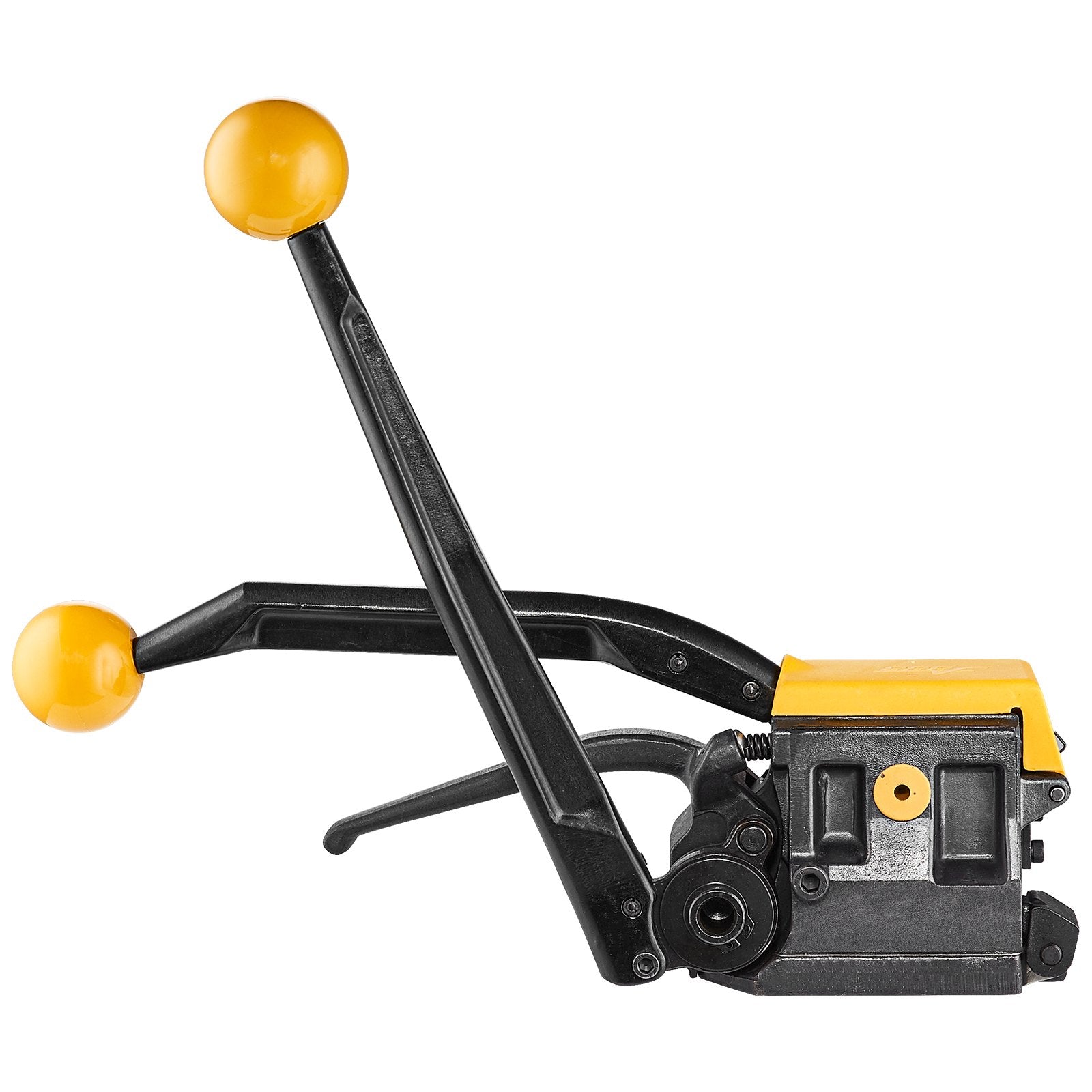 VEVOR Steel Strapping Tool for 13-19 mm Width, 3-in-1 Tensioner, Crimper, Cutter Manual Belt Packaging Banding Machine Packaging Metal Steel Strapping Banding Tool Machine for Stainless Steel Strap