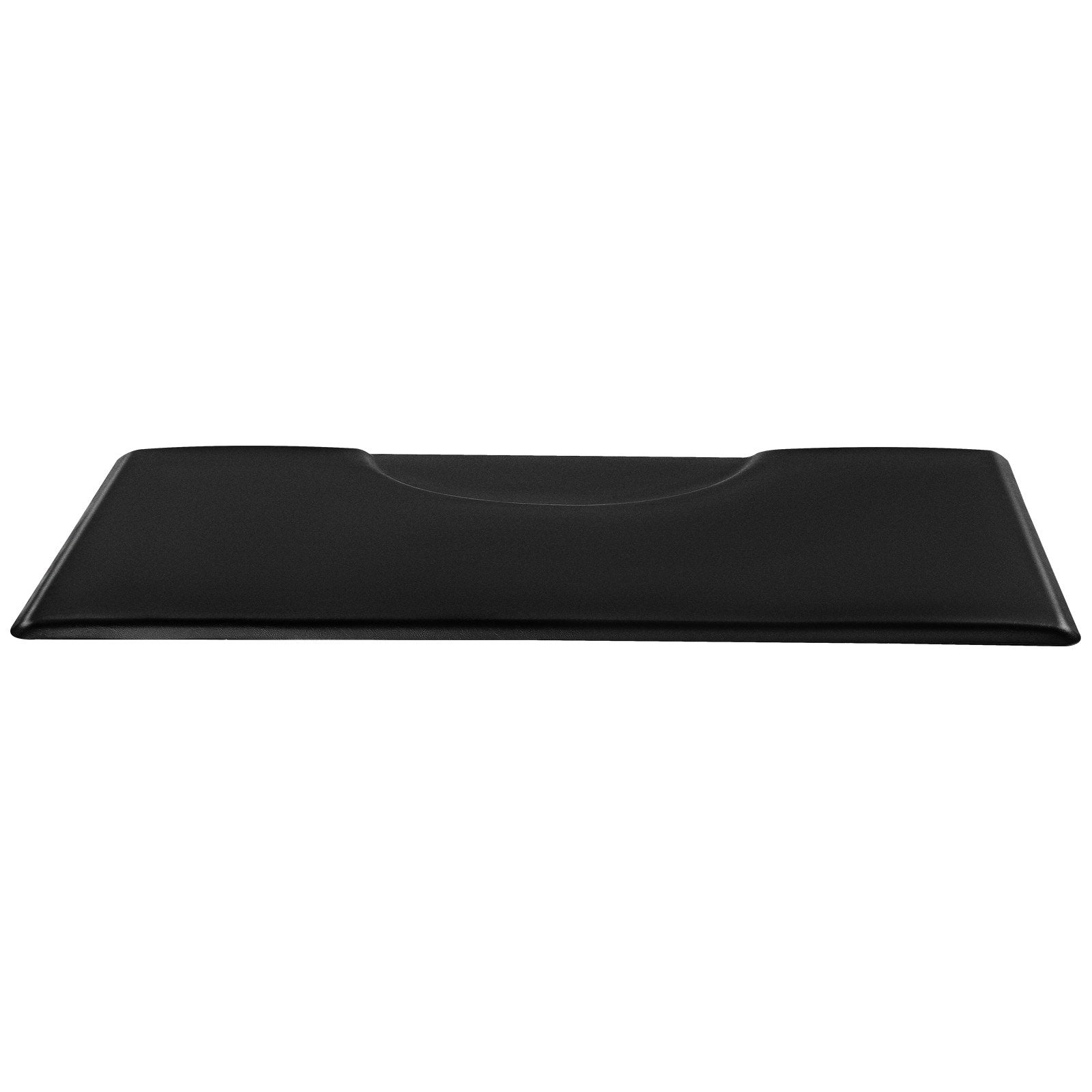VEVOR Salon Mat for Hair Stylist, 1525 x 915 mm Rectangle Salon Chair Mat Anti Fatigue, 23mm Thickened PVC + PU Barber Shop Floor Mat with Round Cut Out, Anti-Trip Beveled Edges & Non-slip Bottom