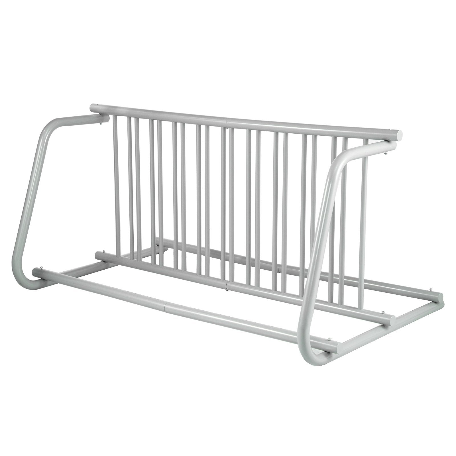 VEVOR 10 Holders Floor Bike Rack, 59" Length All-Steel Grid Bike Rack, 10-Bike Capacity Dual-Side Storage Stand for Garages Streets Yards Bike Events