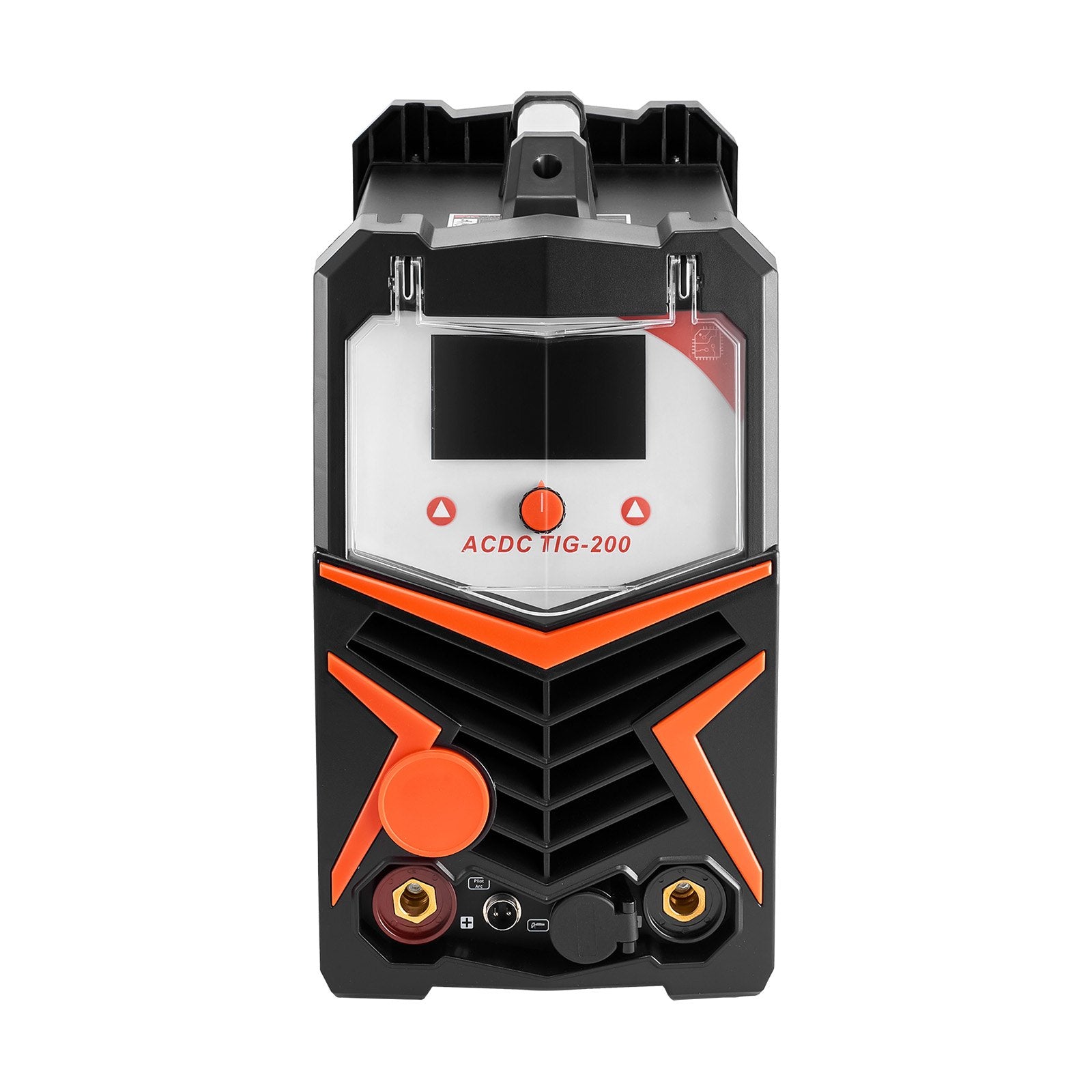VEVOR TIG Welder, 200A 6-In-1 Aluminum Welding Machine LED Display - AC TIG/DC TIG/AC Pulse TIG/DC Pulse TIG/Spot TIG/MMA Stick , Electric Welder with Synergic Control IGBT