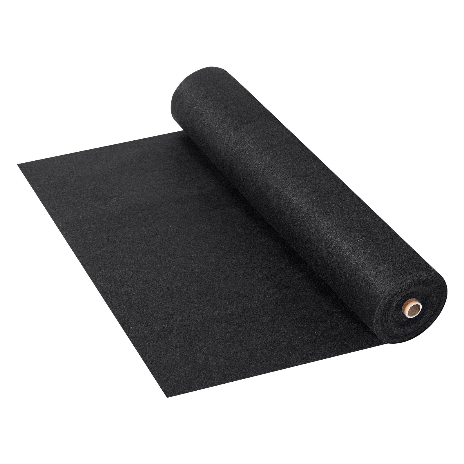 VEVOR Non Woven Geotextile Fabric Under Gravel, 6x100FT 8OZ Driveway Fabric Landscape Fabric, Heavy Duty Weed Barrier Fabric, Ground Cover Weed Control Fabric, French Drains Drainage Fabric, Black