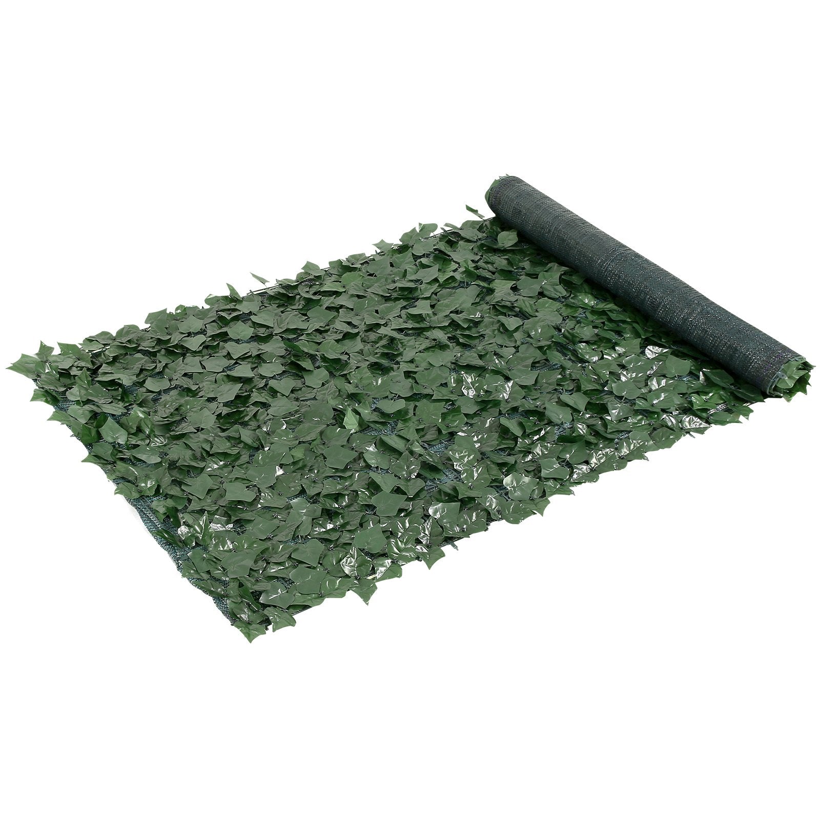 VEVOR Ivy Privacy Fence, 990 x 2490 mm Artificial Green Wall Screen, Greenery Ivy Fence with Mesh Cloth Backing and Strengthened Joint, Faux Hedges Vine Leaf Decoration for Outdoor Garden, Yard